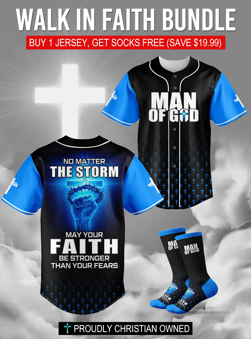 “Unshaken” Jersey & Socks Bundle