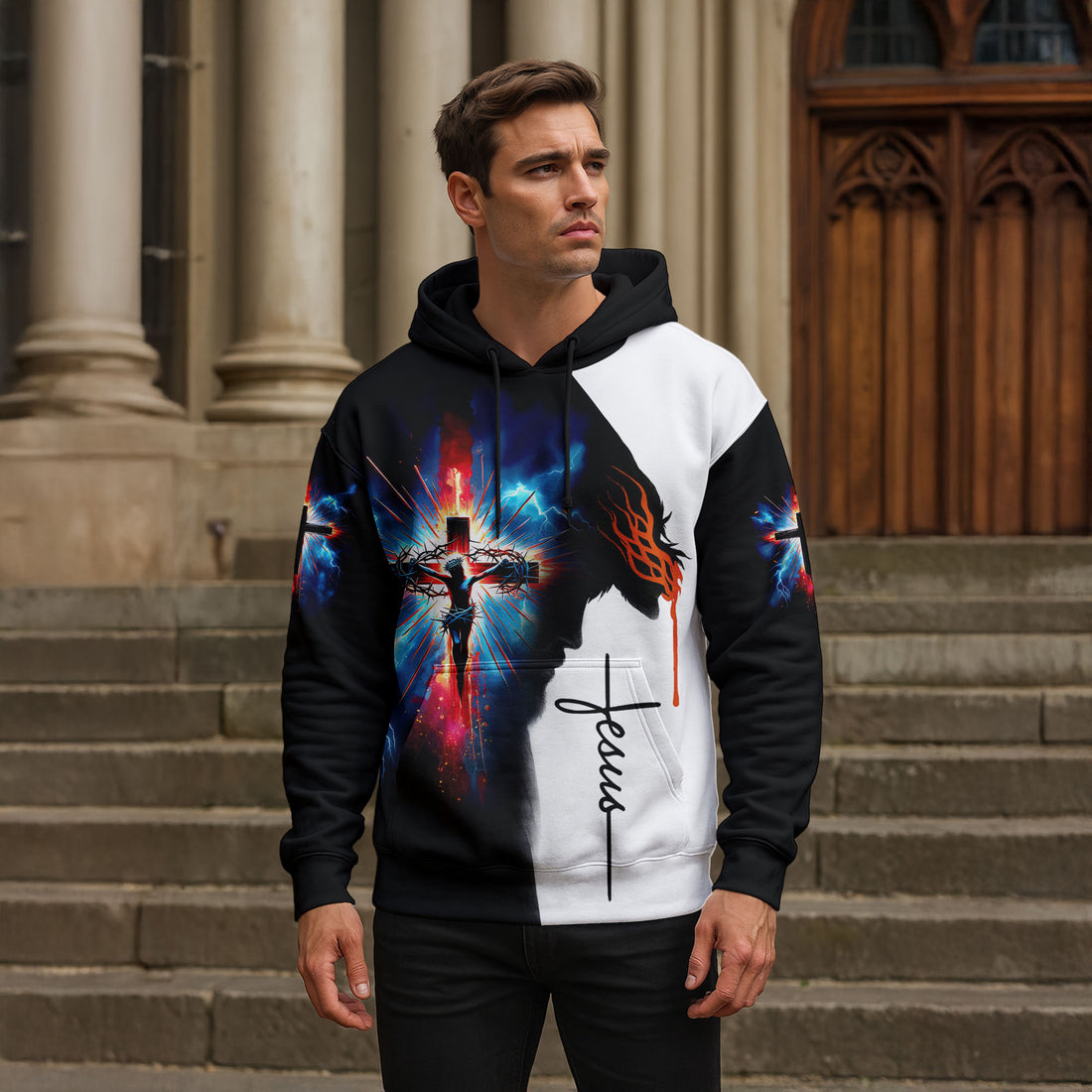 “Kneel for One" Hoodie & Jogger Set