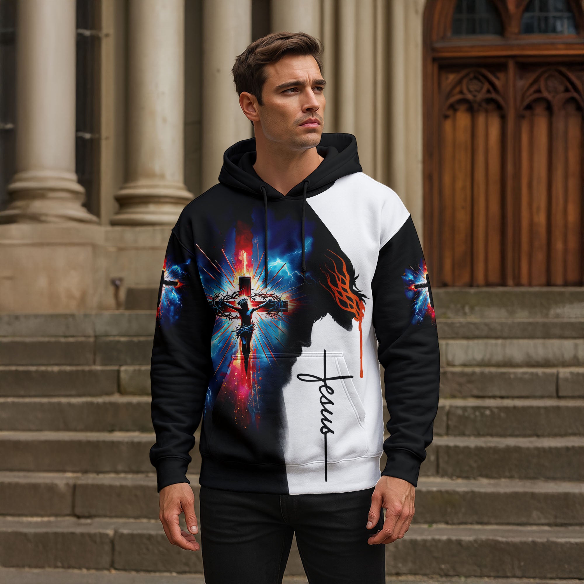 “Kneel for One" Hoodie & Jogger Set