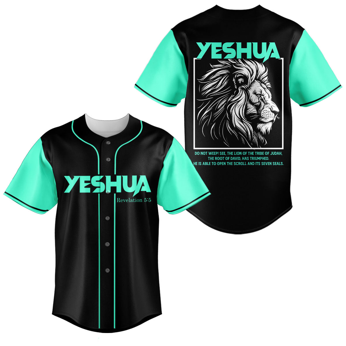 YESHUA Christian Baseball Jersey