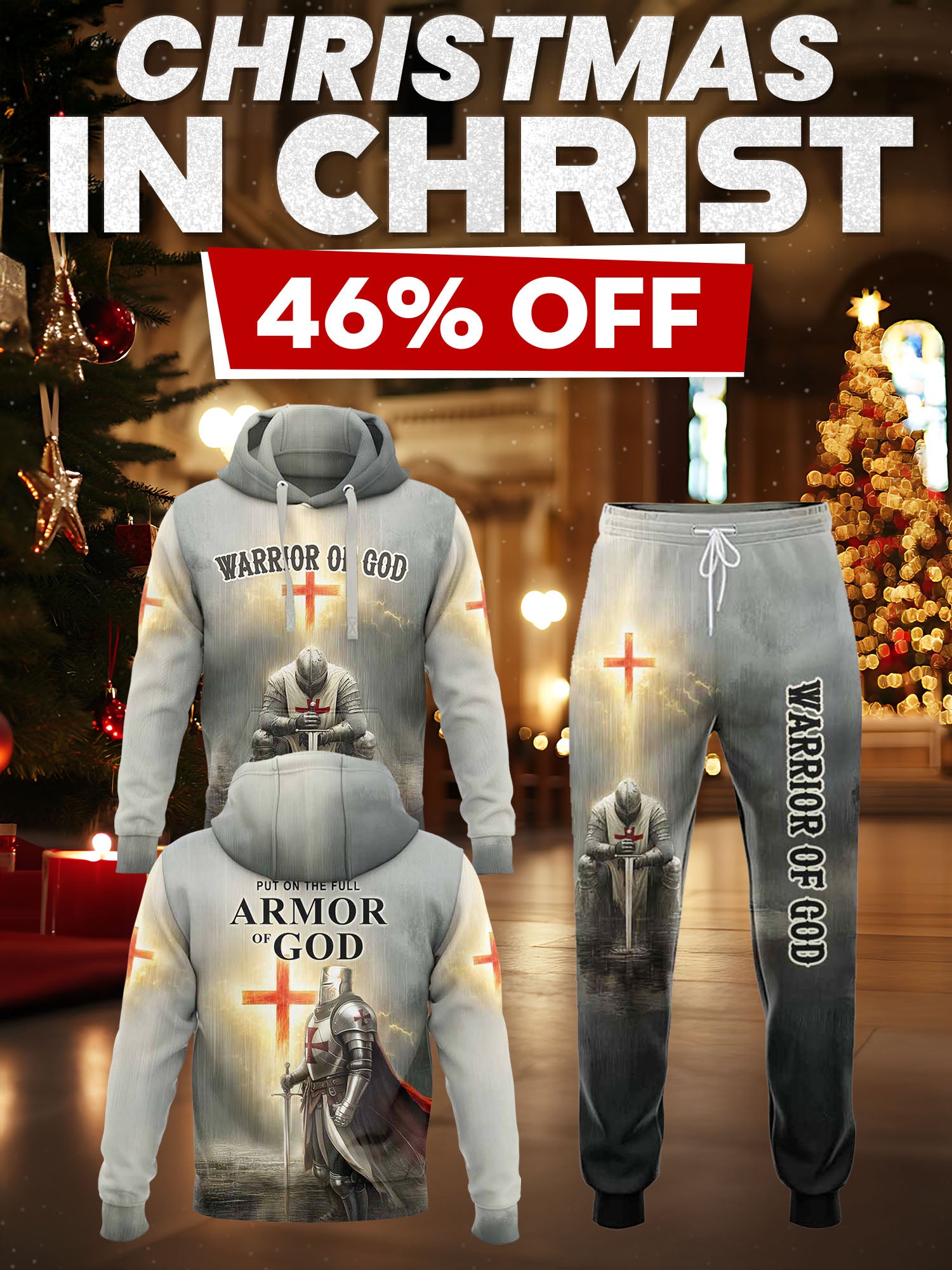 “Armor of God” Hoodie & Jogger Set