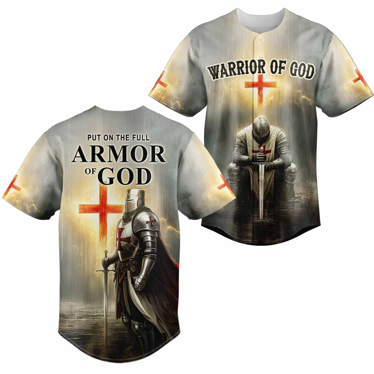 “Armor of God” Baseball Jersey