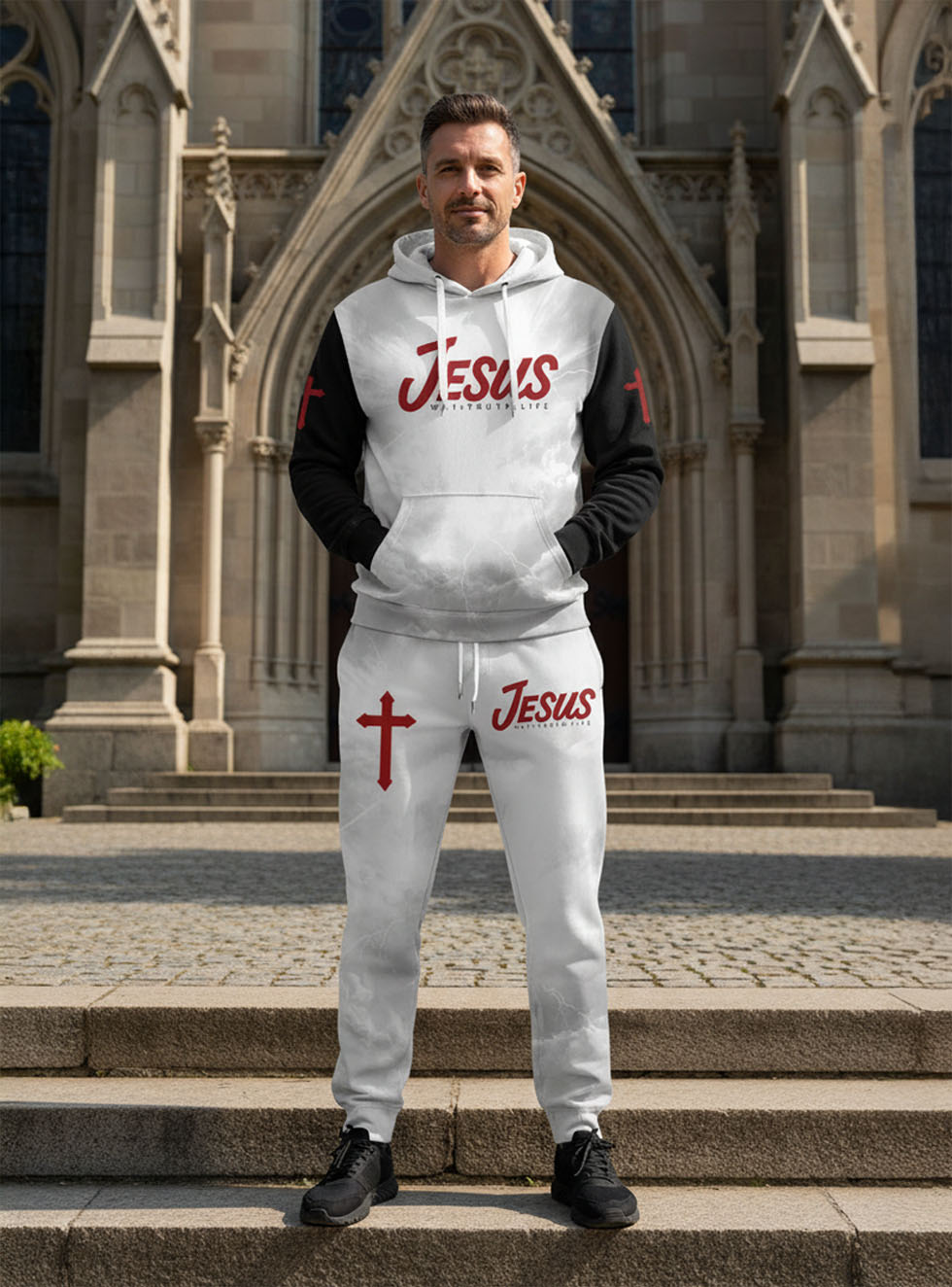 “House of Faith” Hoodie & Jogger Set