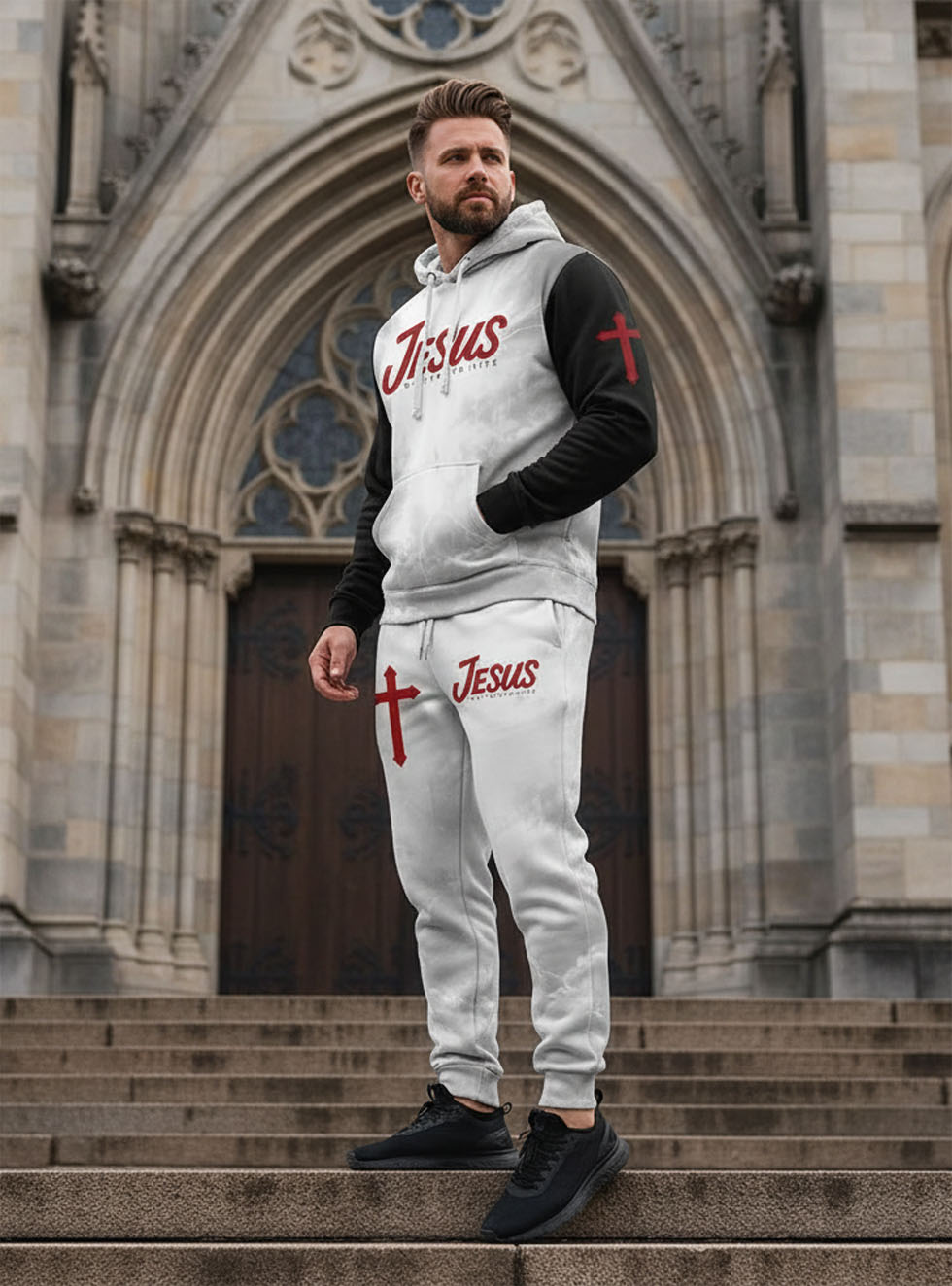 “House of Faith” Hoodie & Jogger Set