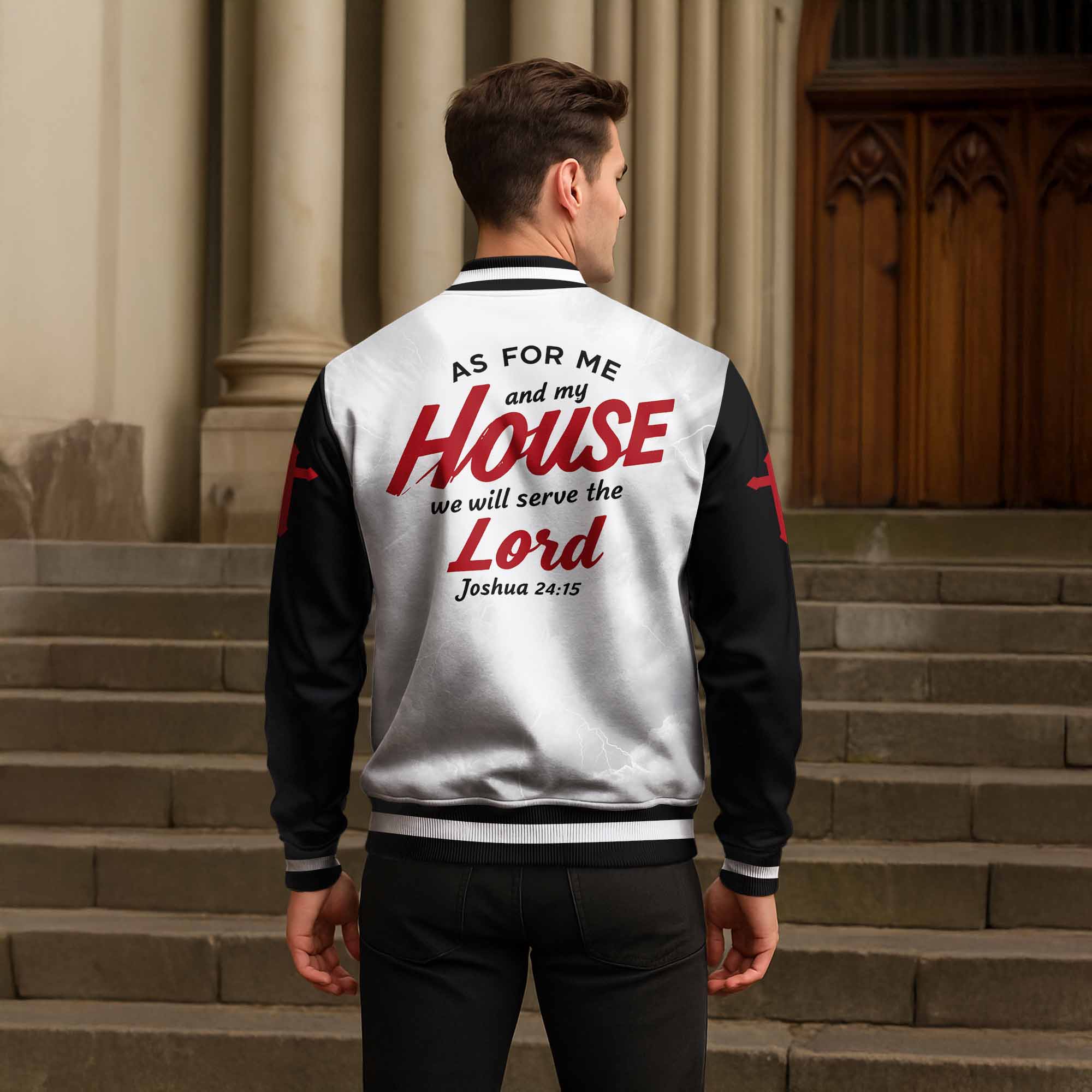 "House of Faith" Baseball Jacket