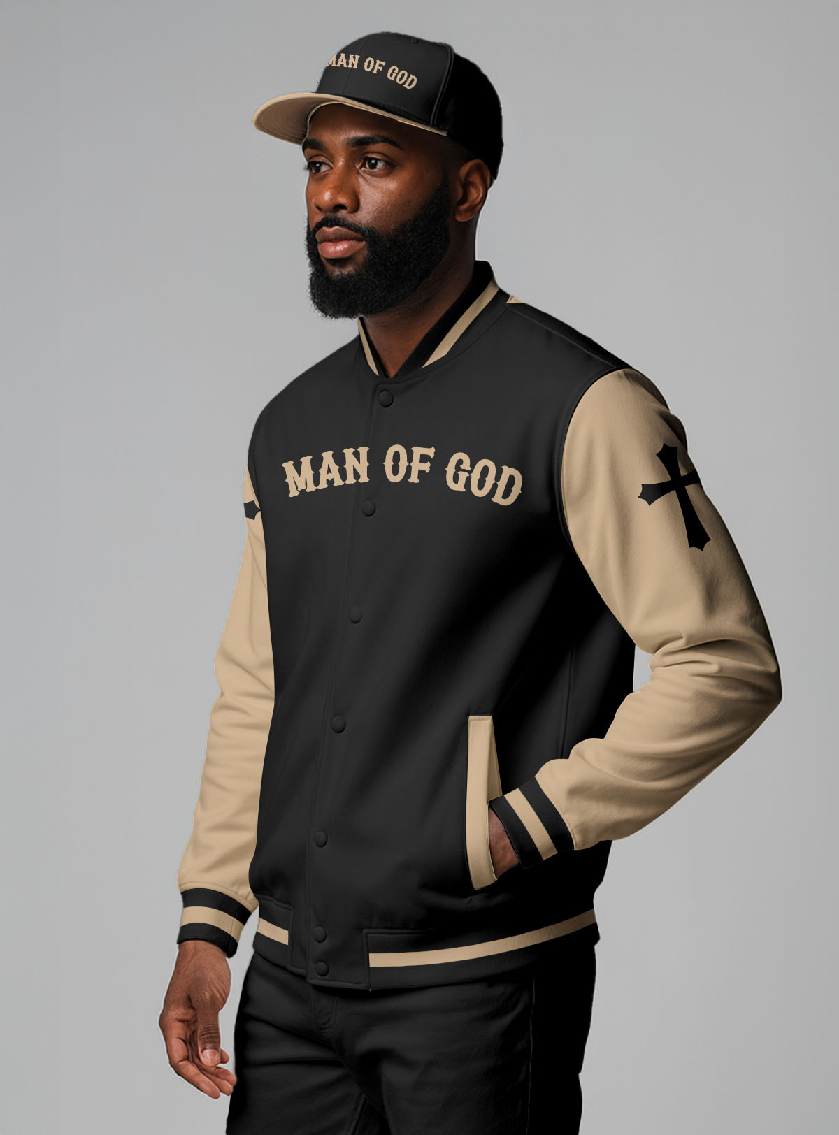 Rooted Strength Baseball Jacket