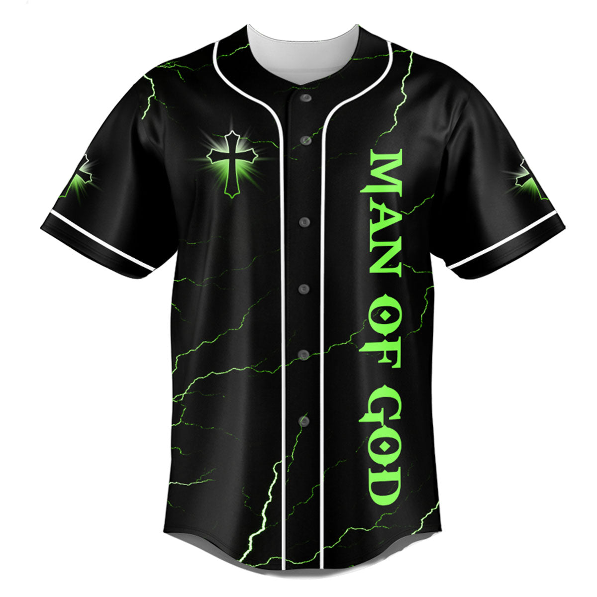 He Who Kneels Before God Warrior Baseball Jersey