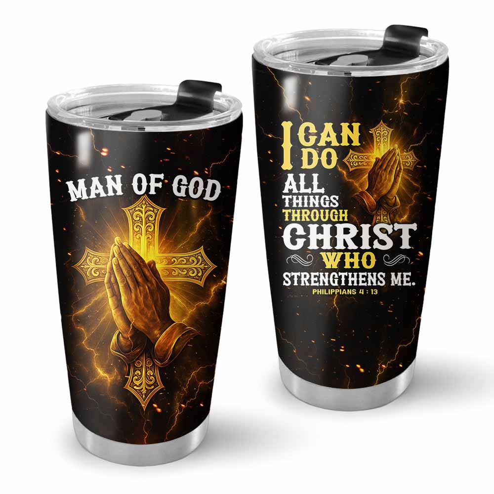 “Through Christ” Tumbler