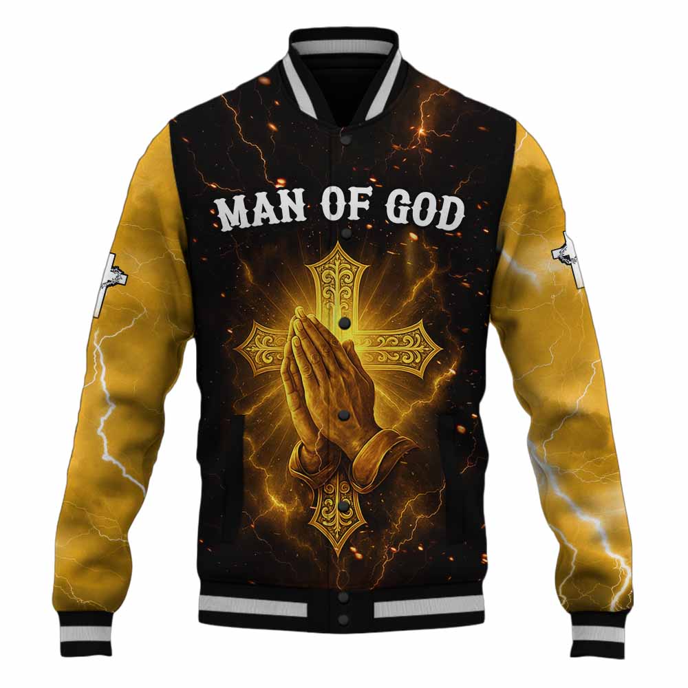 “Through Christ” Baseball Jacket
