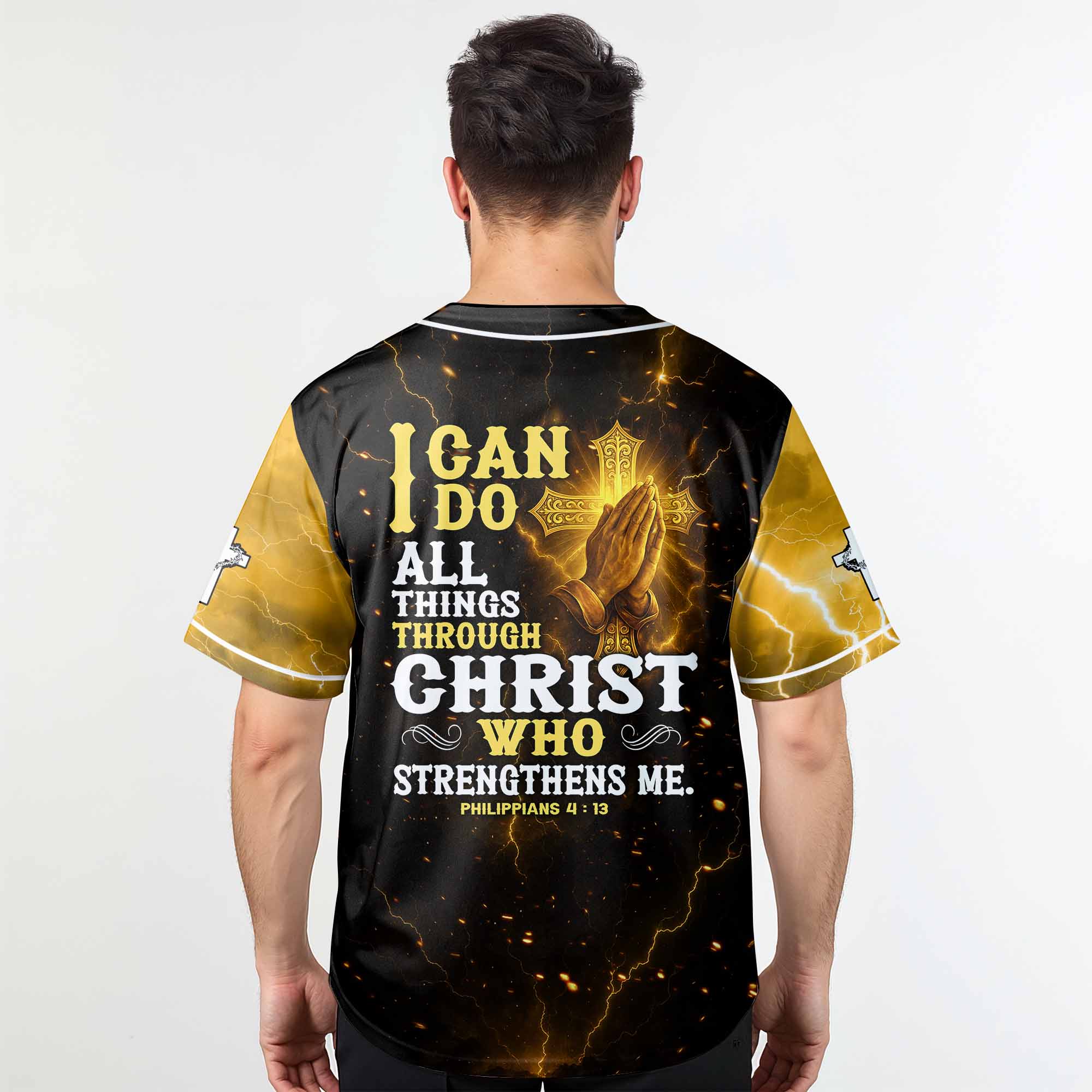 “Through Christ” Baseball Jersey