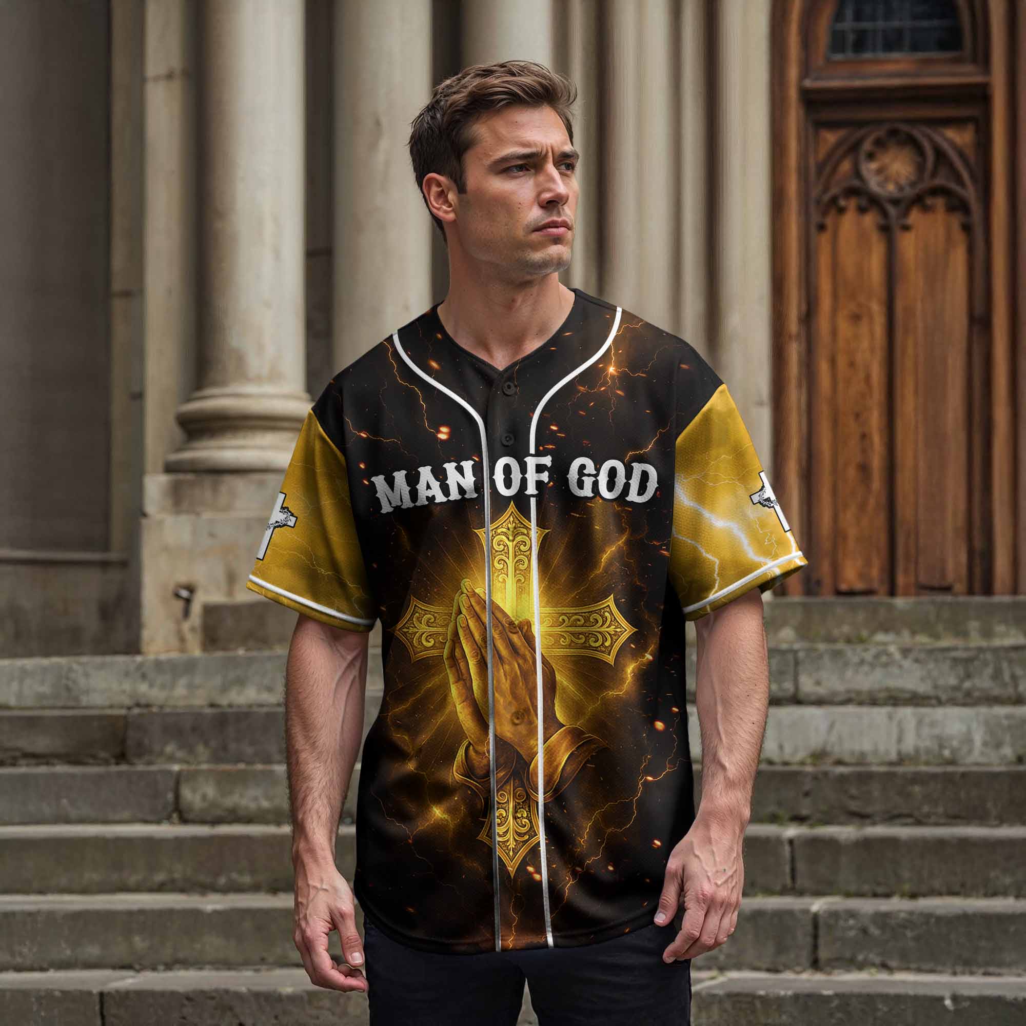 “Through Christ” Baseball Jersey