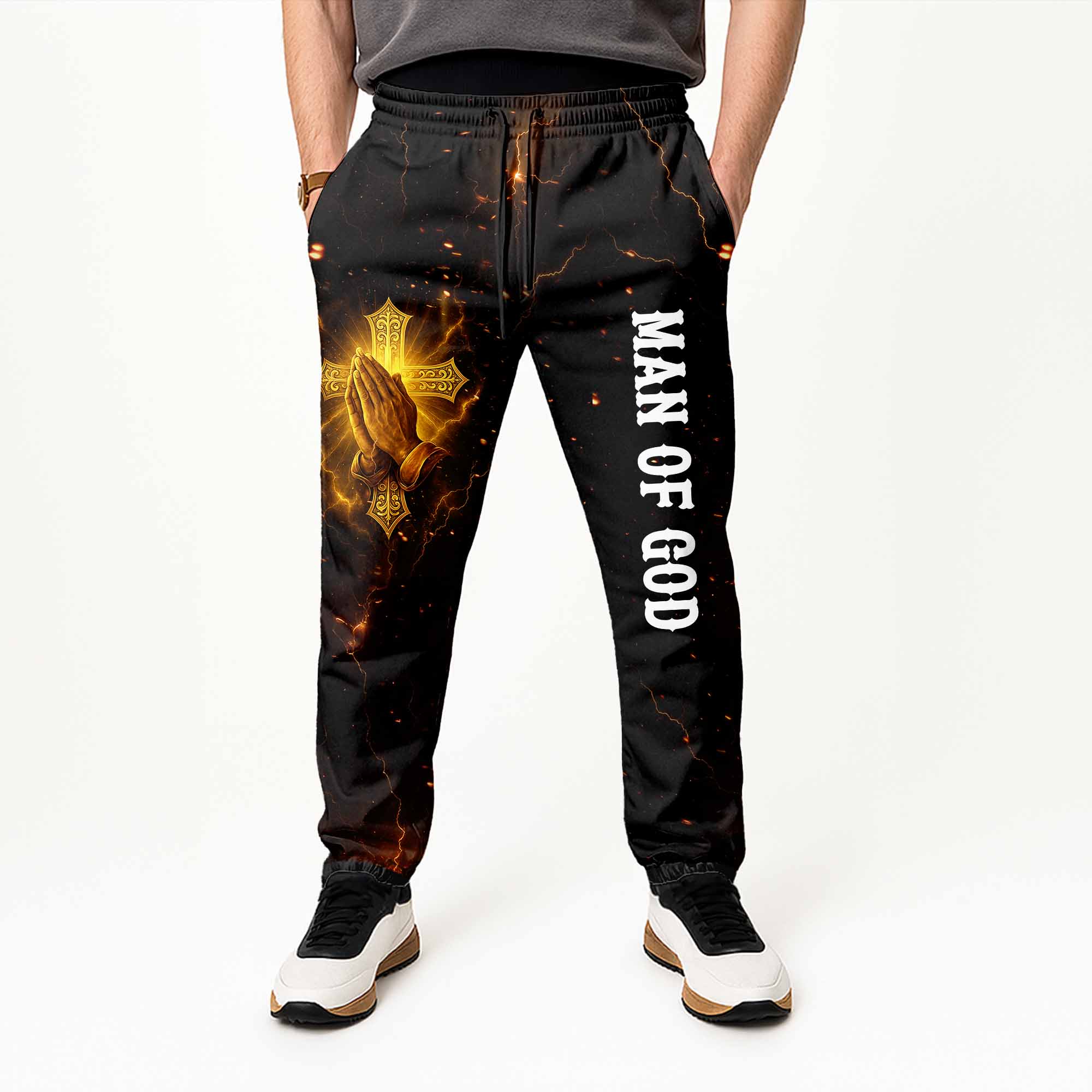 “Through Christ” Joggers