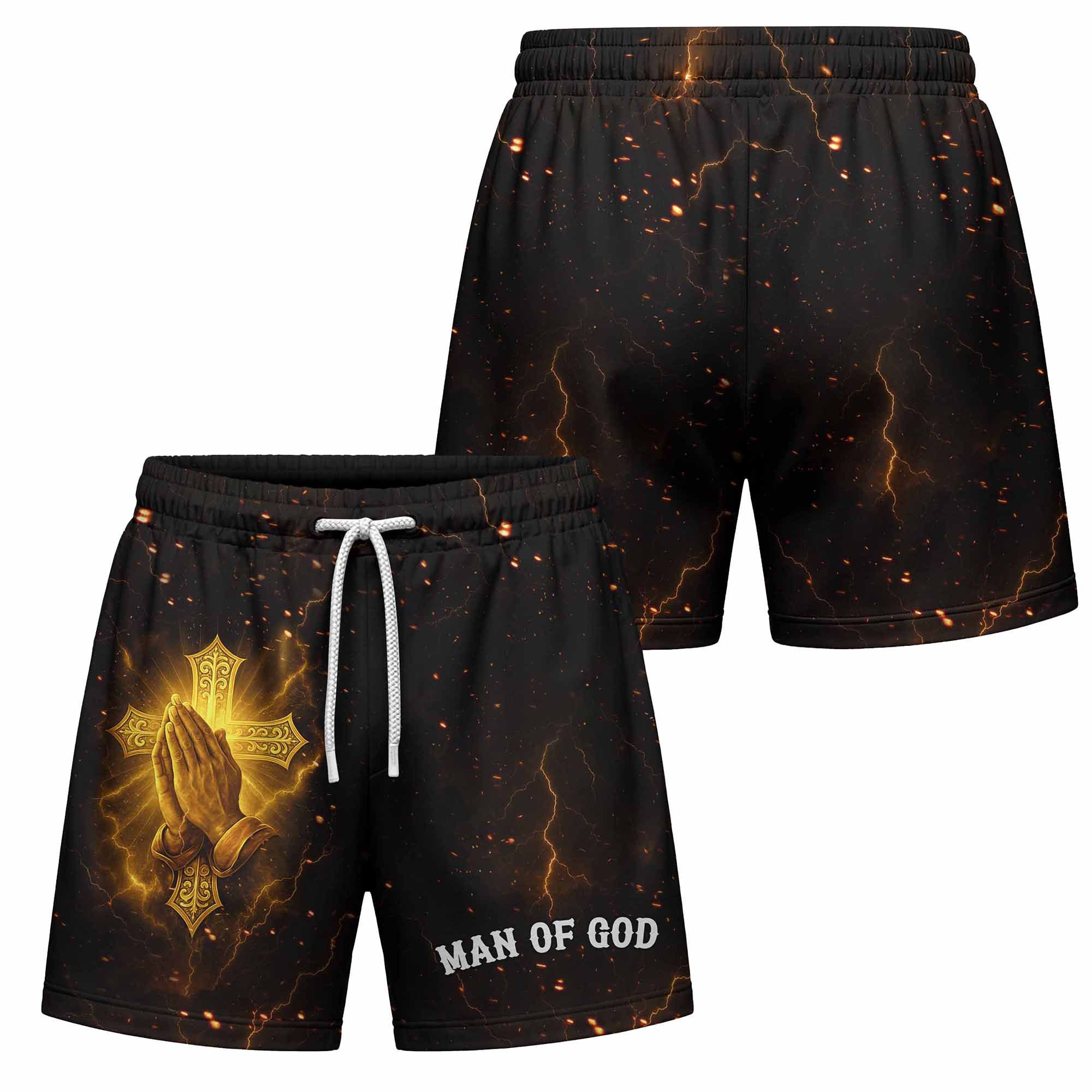 “Through Christ” T-Shirt & Shorts Set