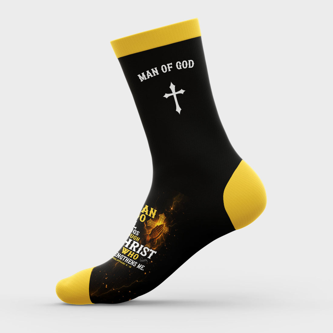 “Through Christ” Socks