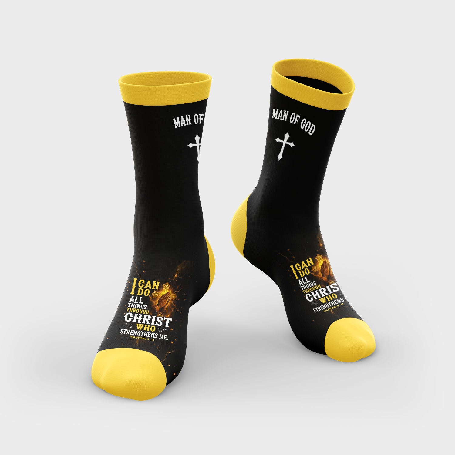 “Through Christ” Socks