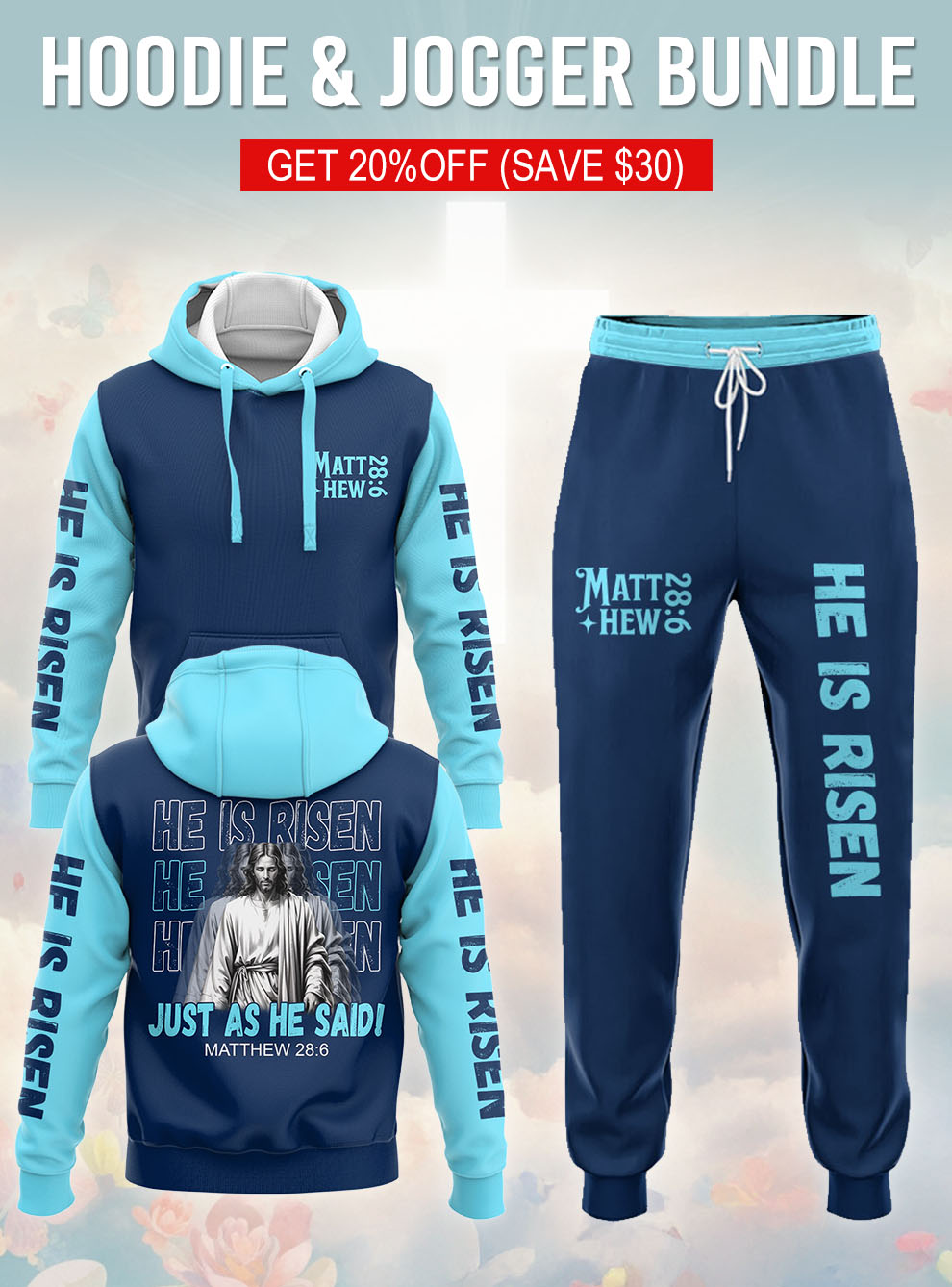 Risen Soul Hoodie & Jogger Set