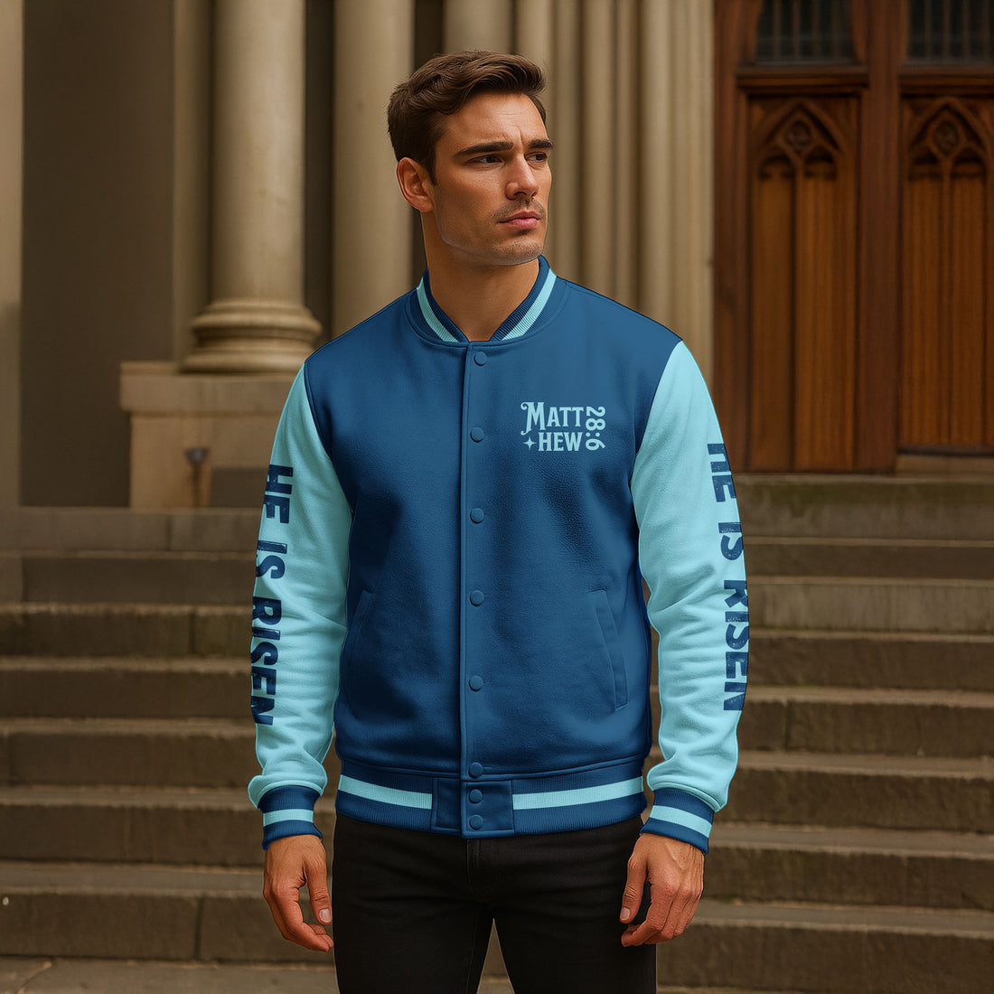 Risen Soul Baseball Jacket