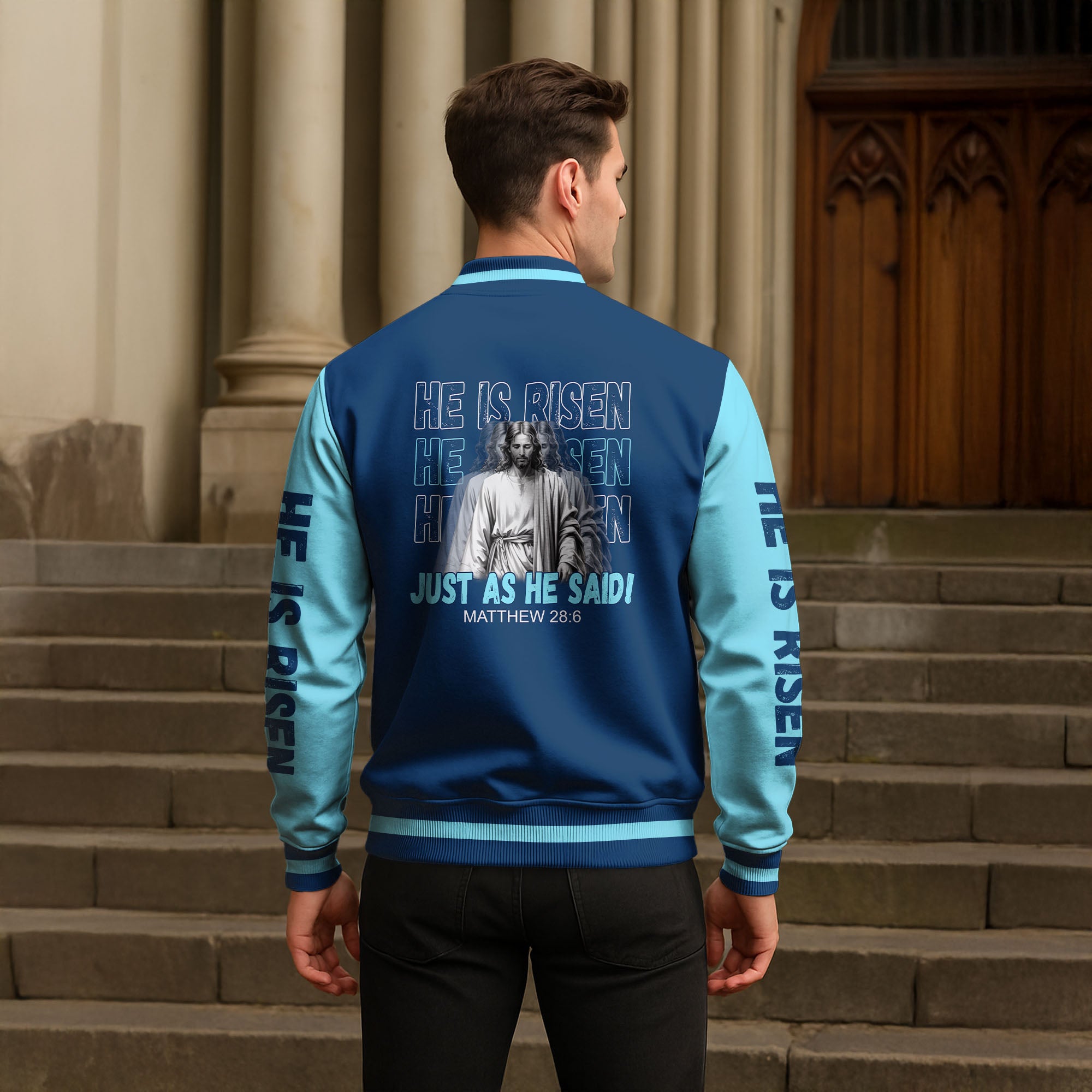 Risen Soul Baseball Jacket