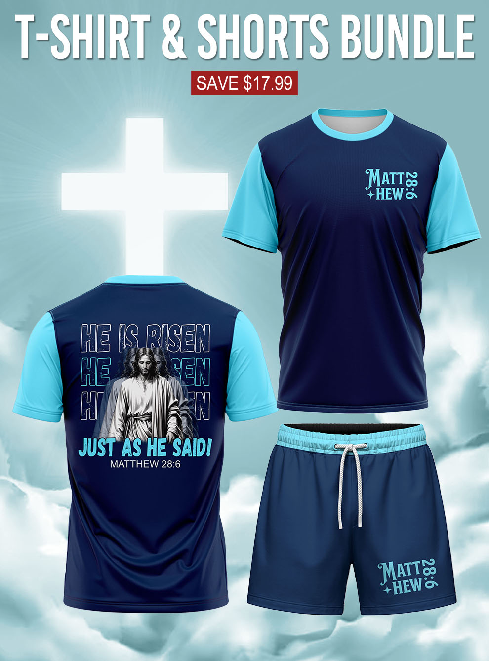 Risen Soul T-Shirt & Shorts Set