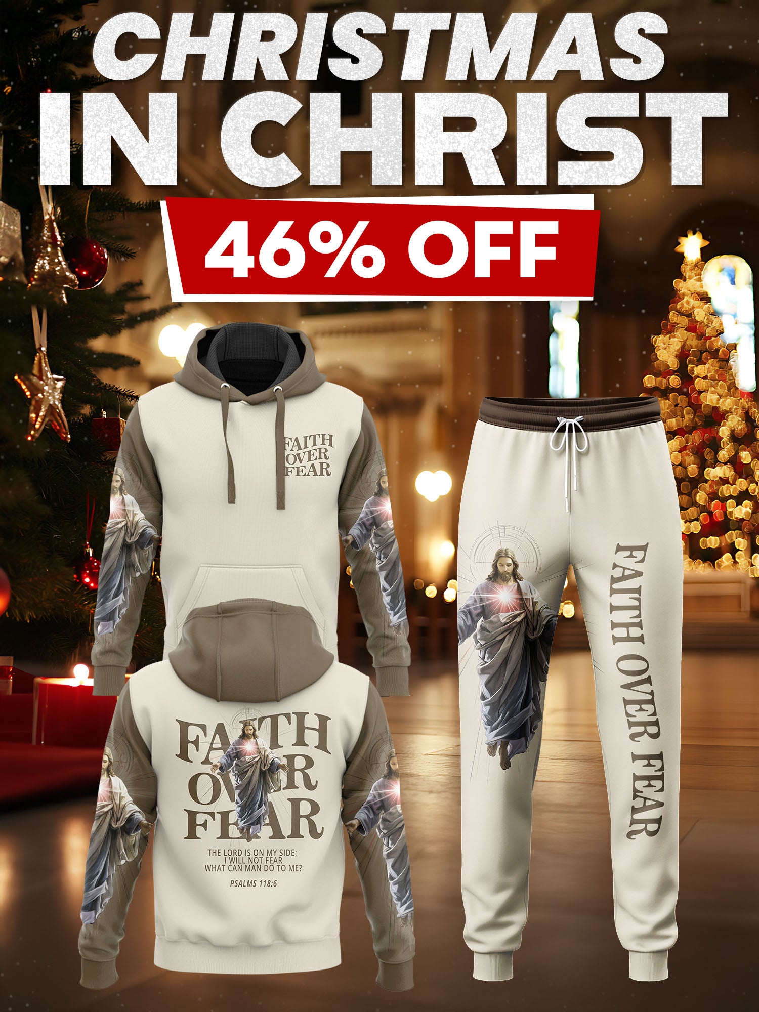 Faith Power Hoodie & Jogger Set