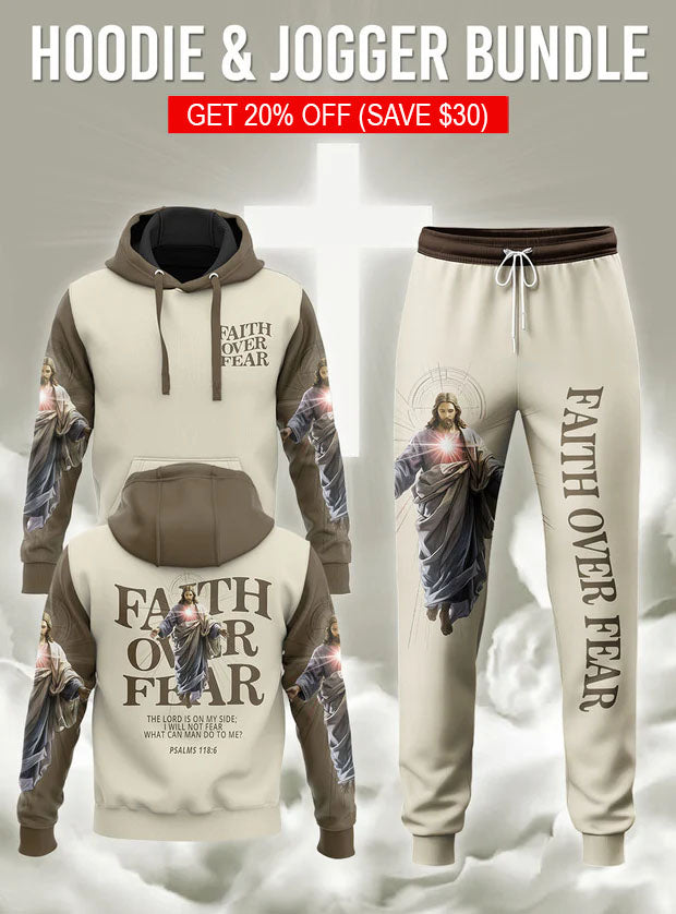 Faith Power Hoodie & Jogger Set