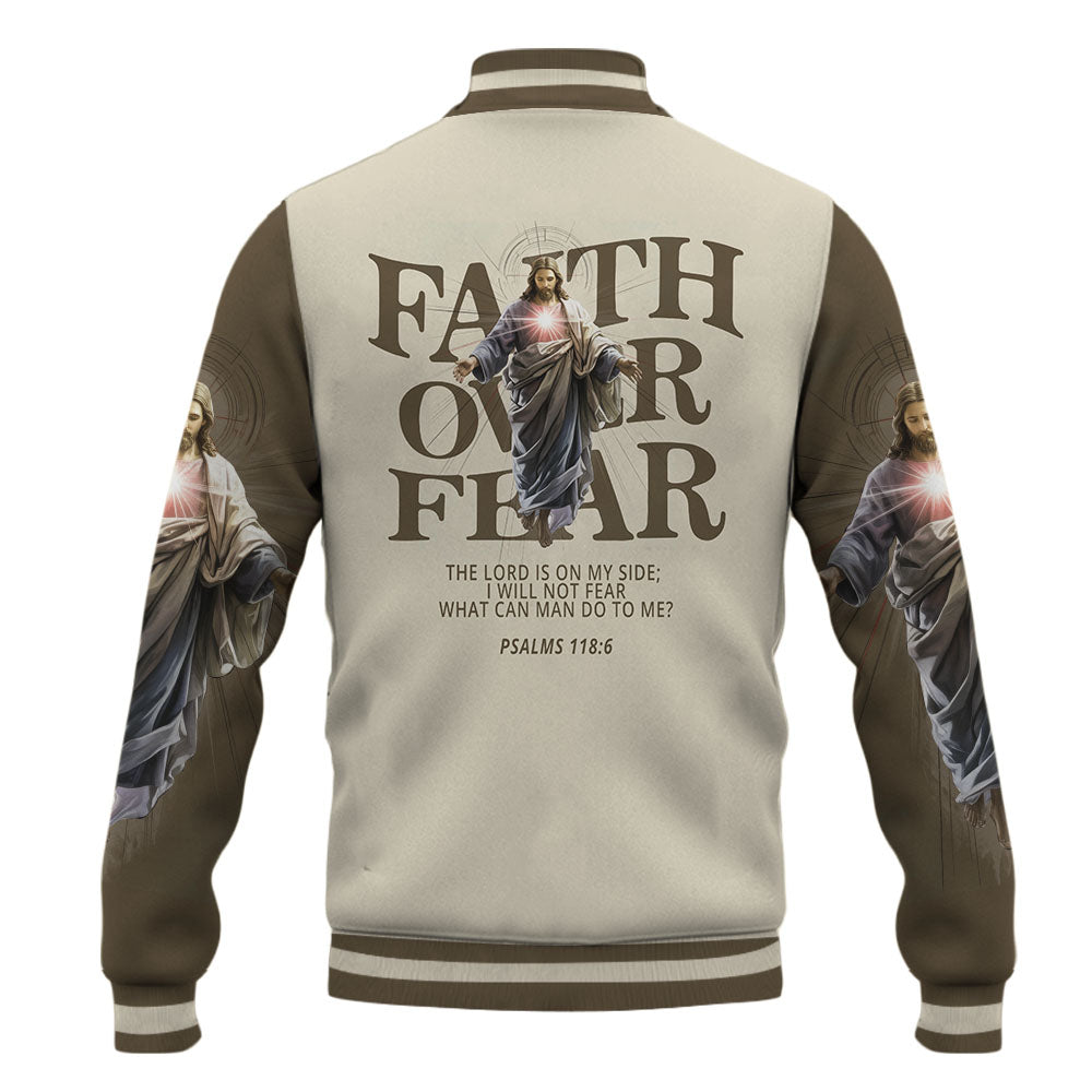 Faith Power Baseball Jacket