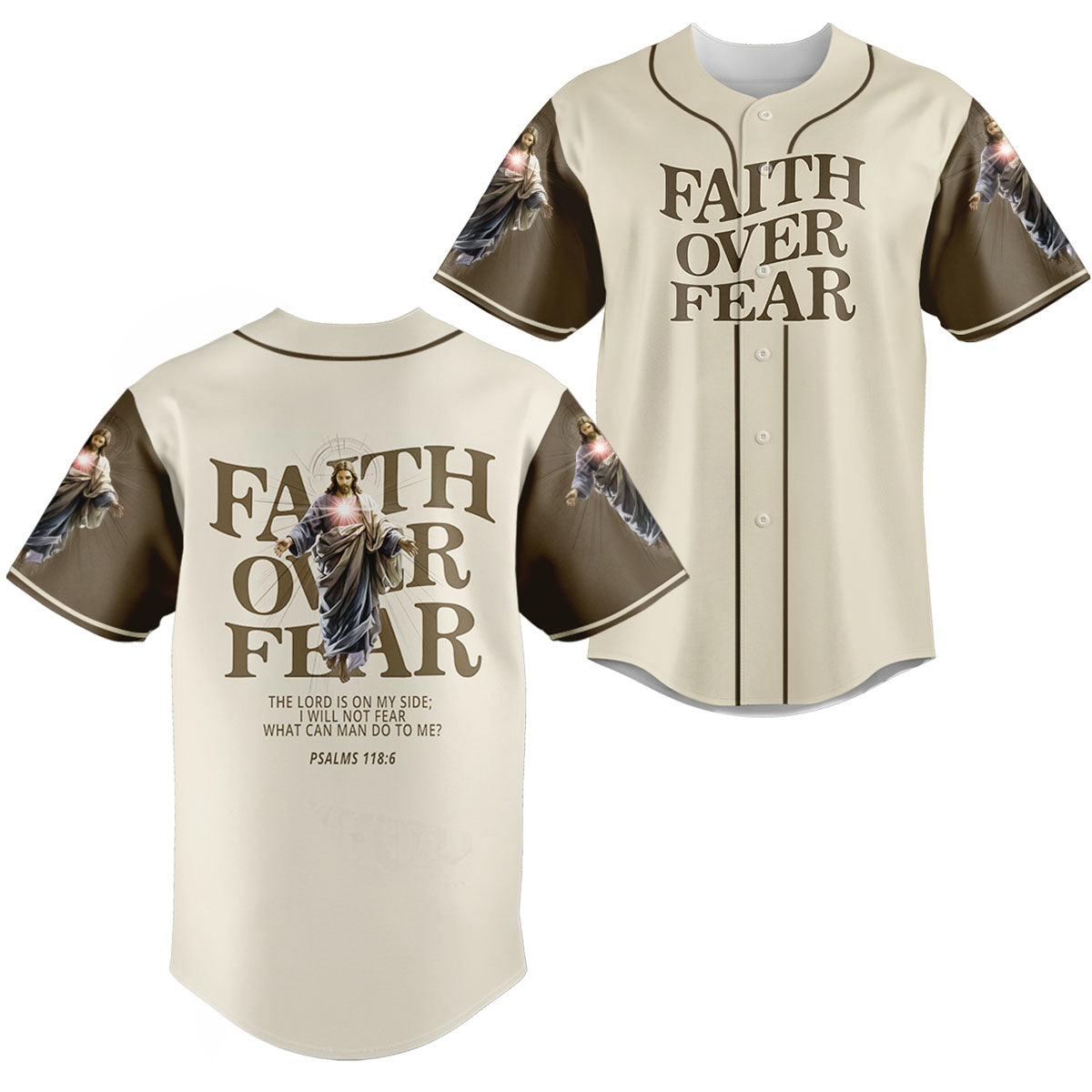 Faith Power Baseball Jersey