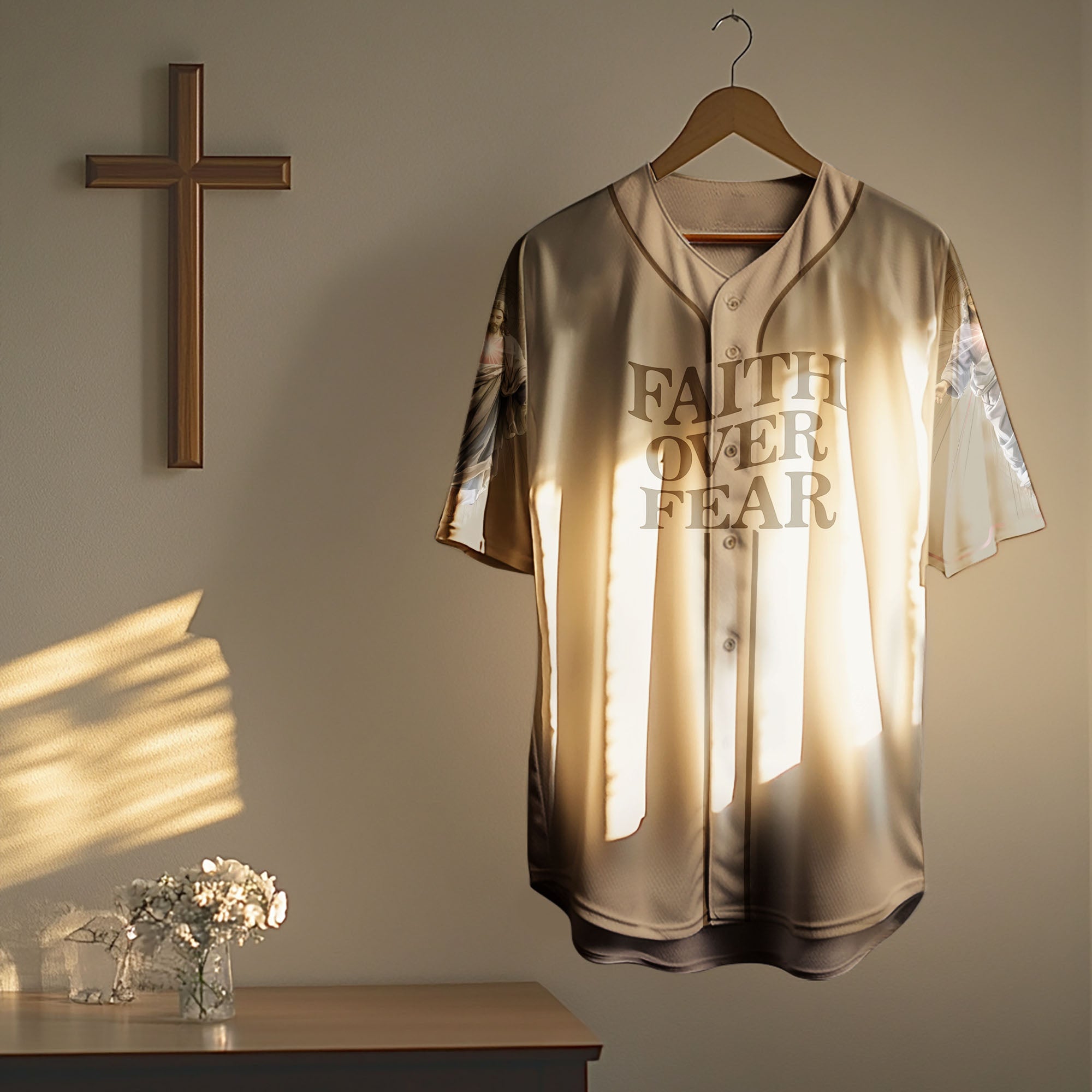 Faith Power Baseball Jersey