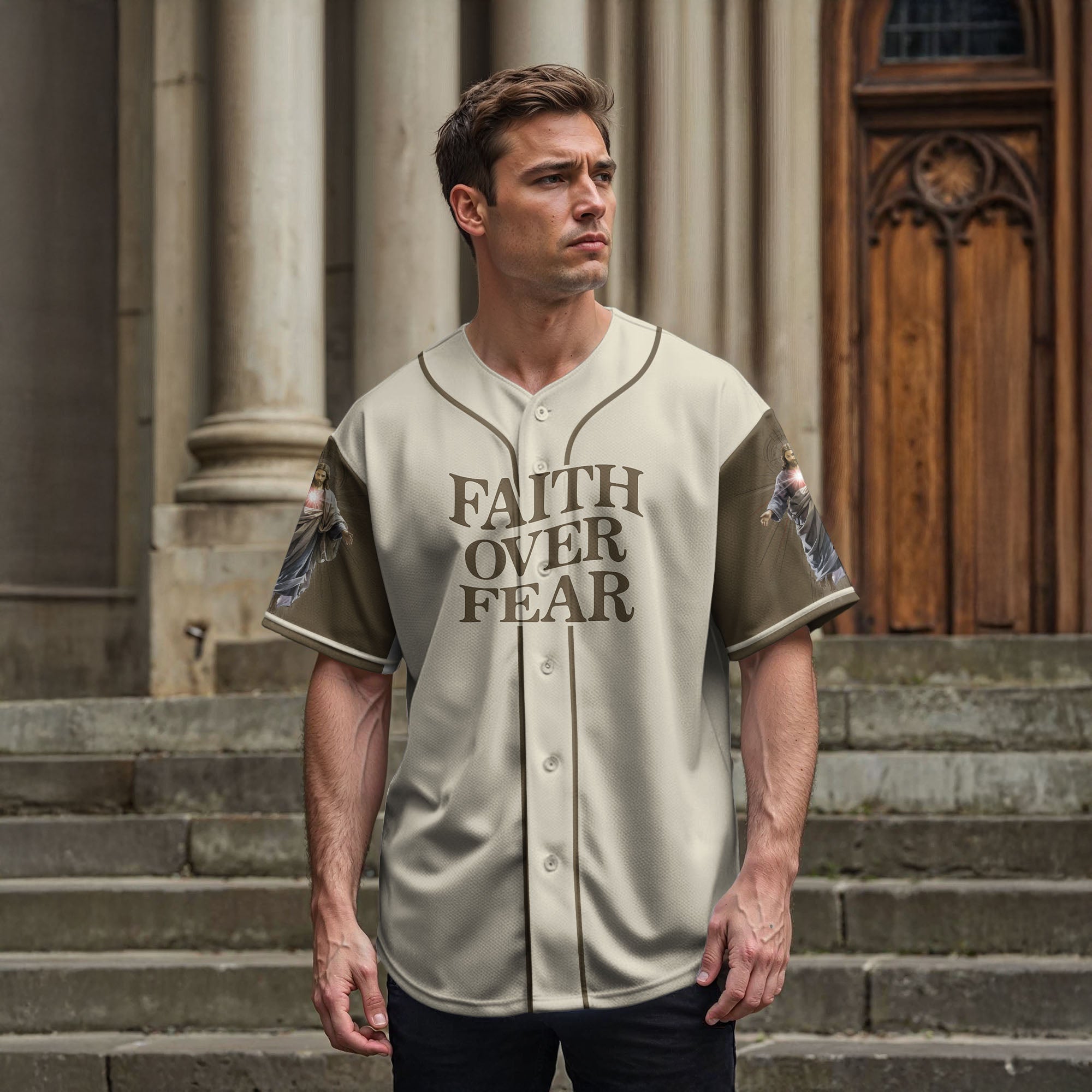 Faith Power Baseball Jersey