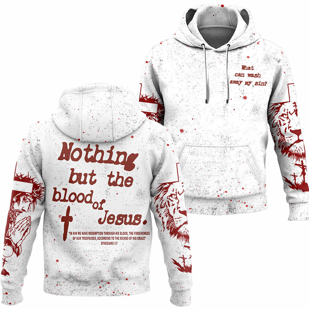 No Thing But The Blood Of Jesus Hoodie