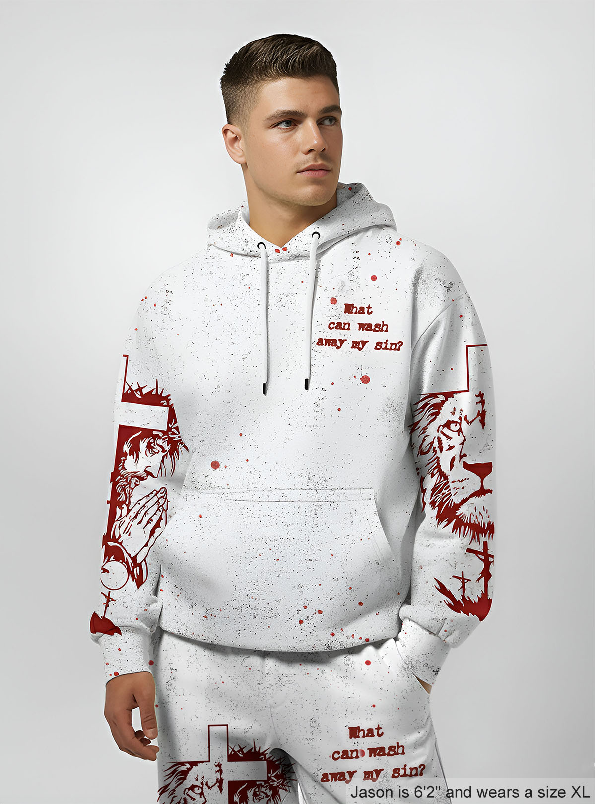 No Thing But The Blood Of Jesus Hoodie