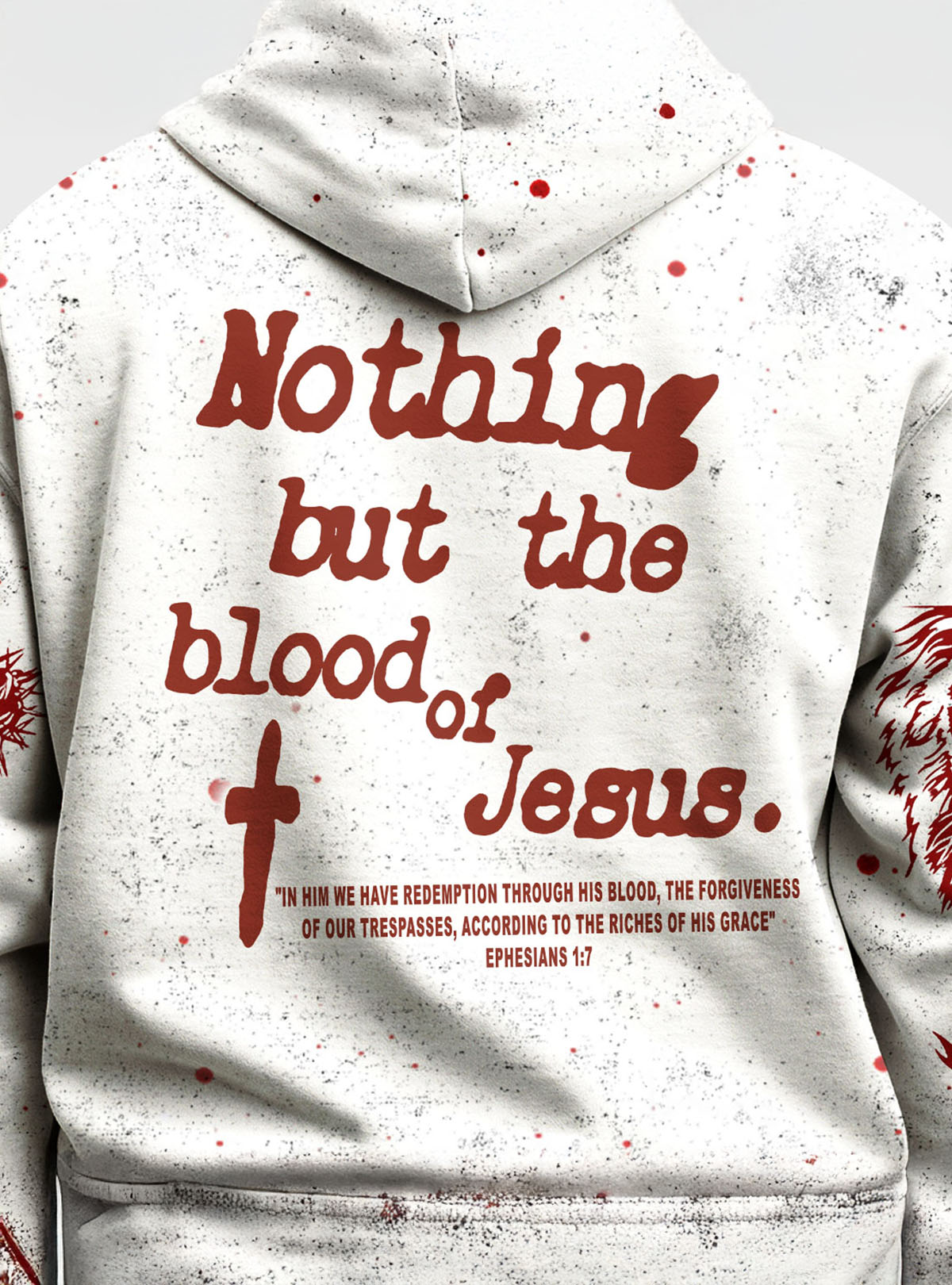 No Thing But The Blood Of Jesus Hoodie