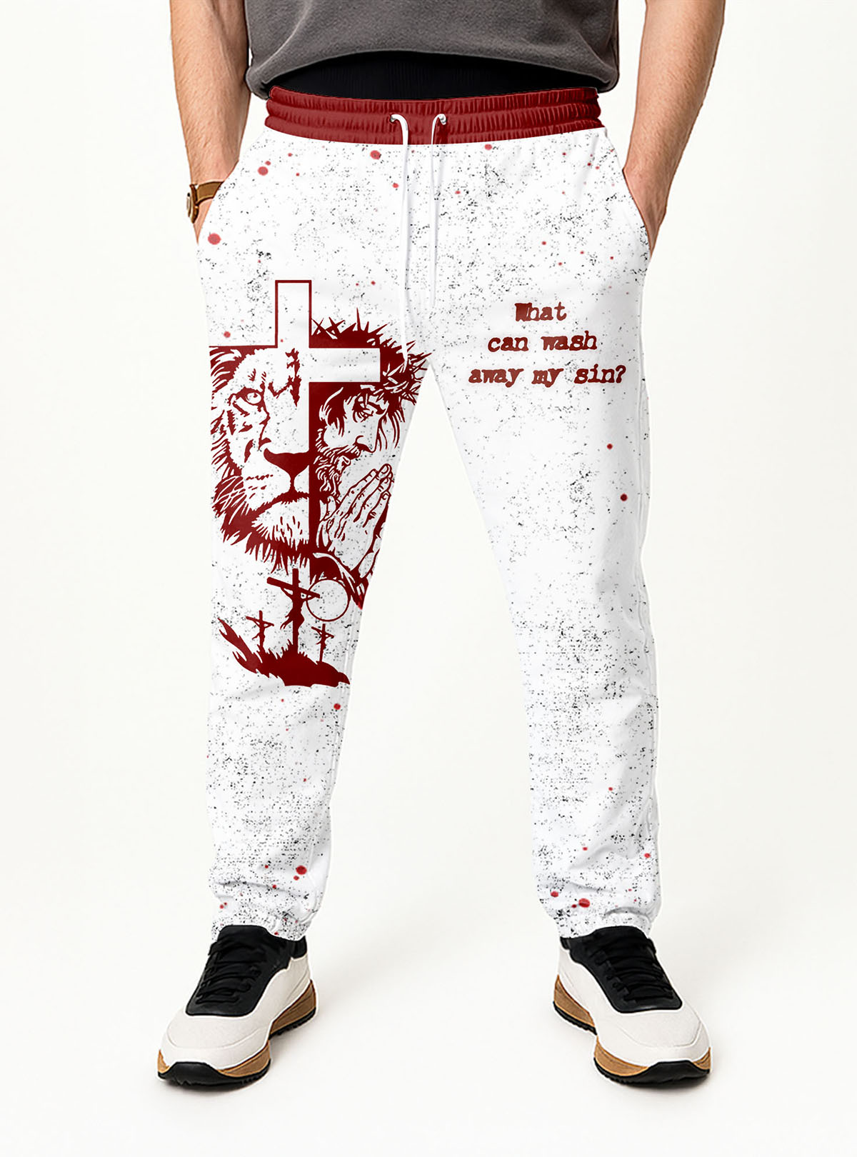 No Thing But The Blood Of Jesus Joggers