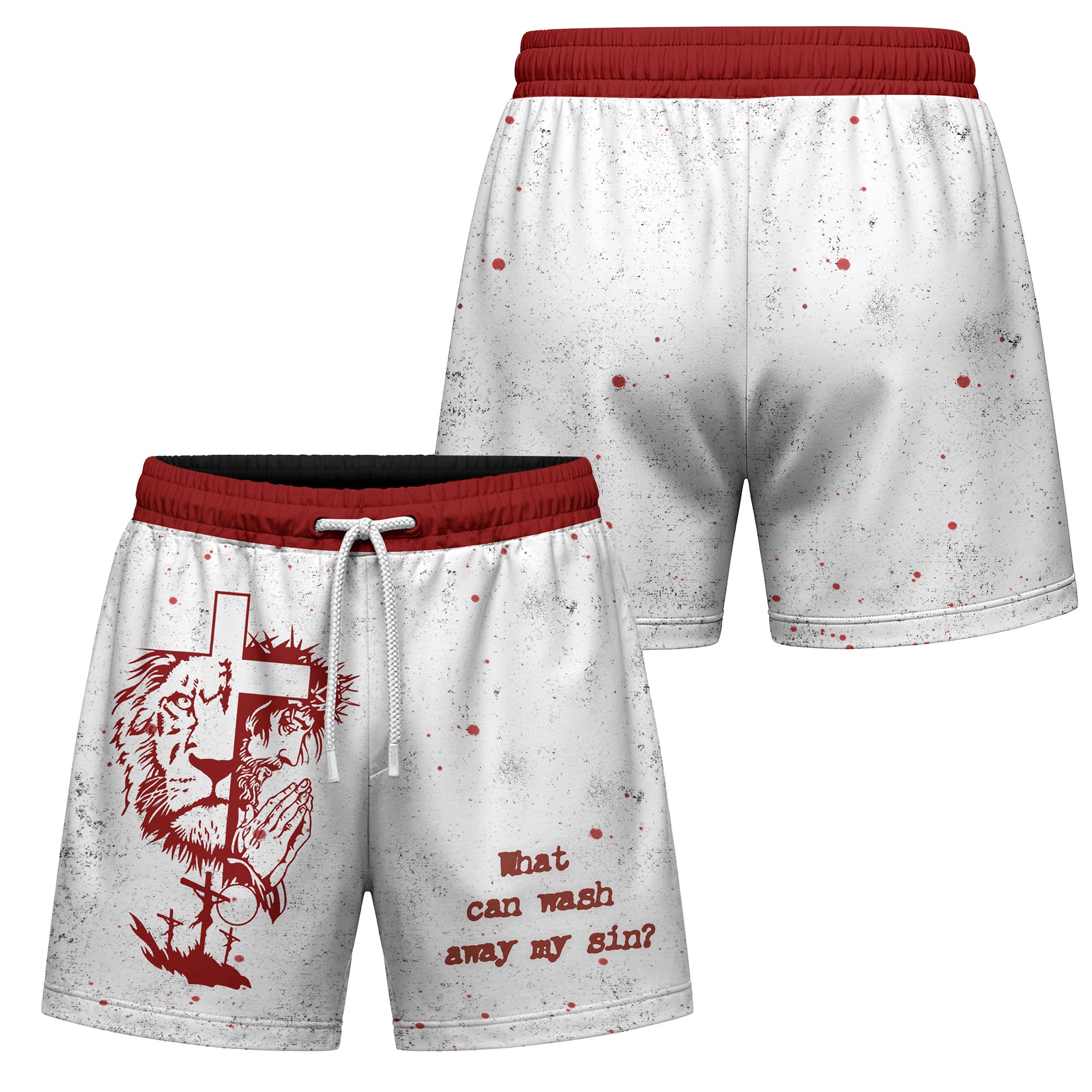 No Thing But The Blood Of Jesus Shorts