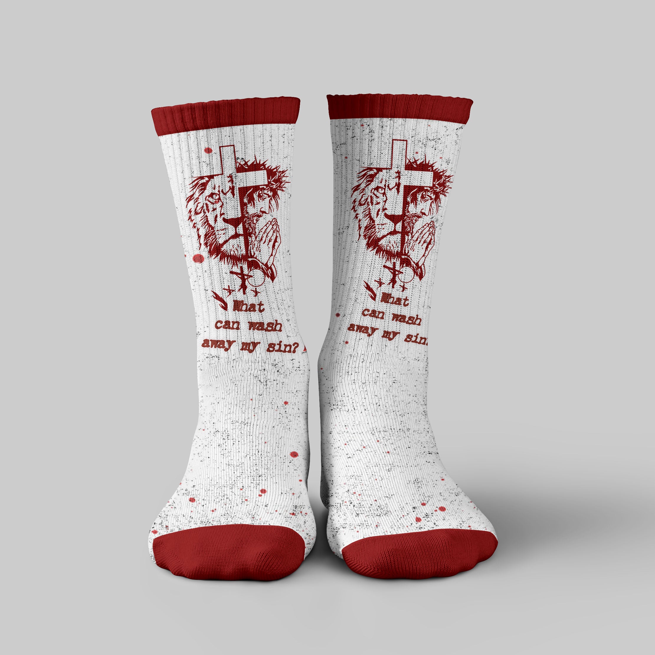 No Thing But The Blood Of Jesus Hoodie  & Socks Set