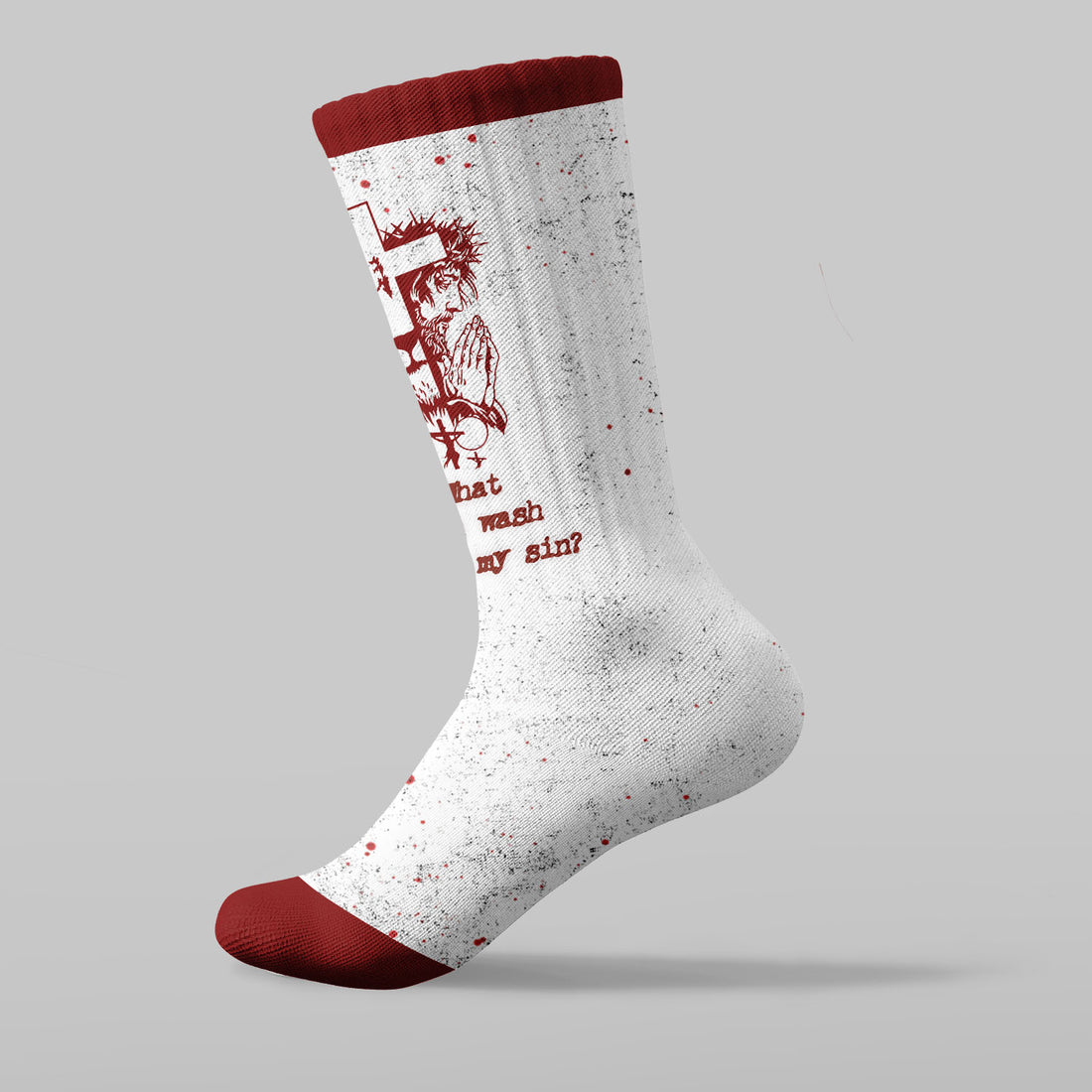 No Thing But The Blood Of Jesus Socks