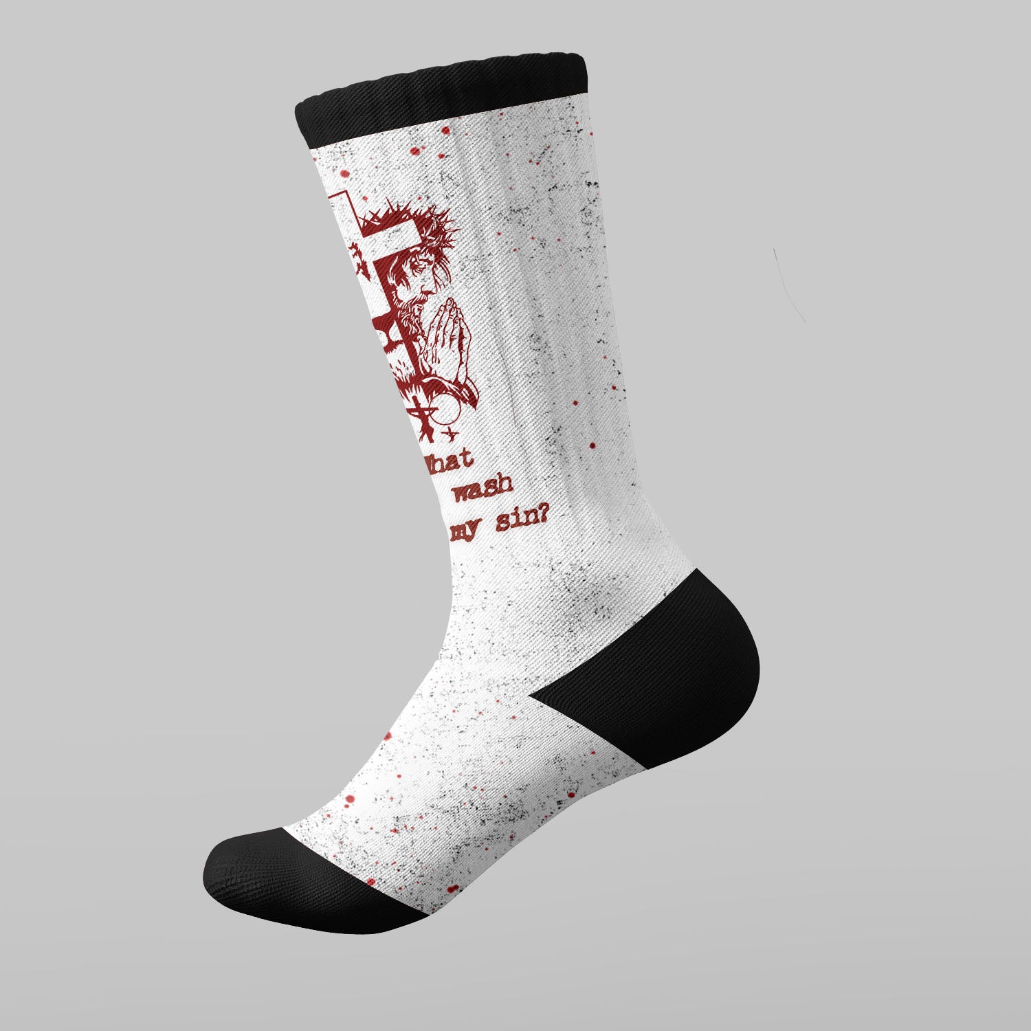 No Thing But The Blood Of Jesus Socks