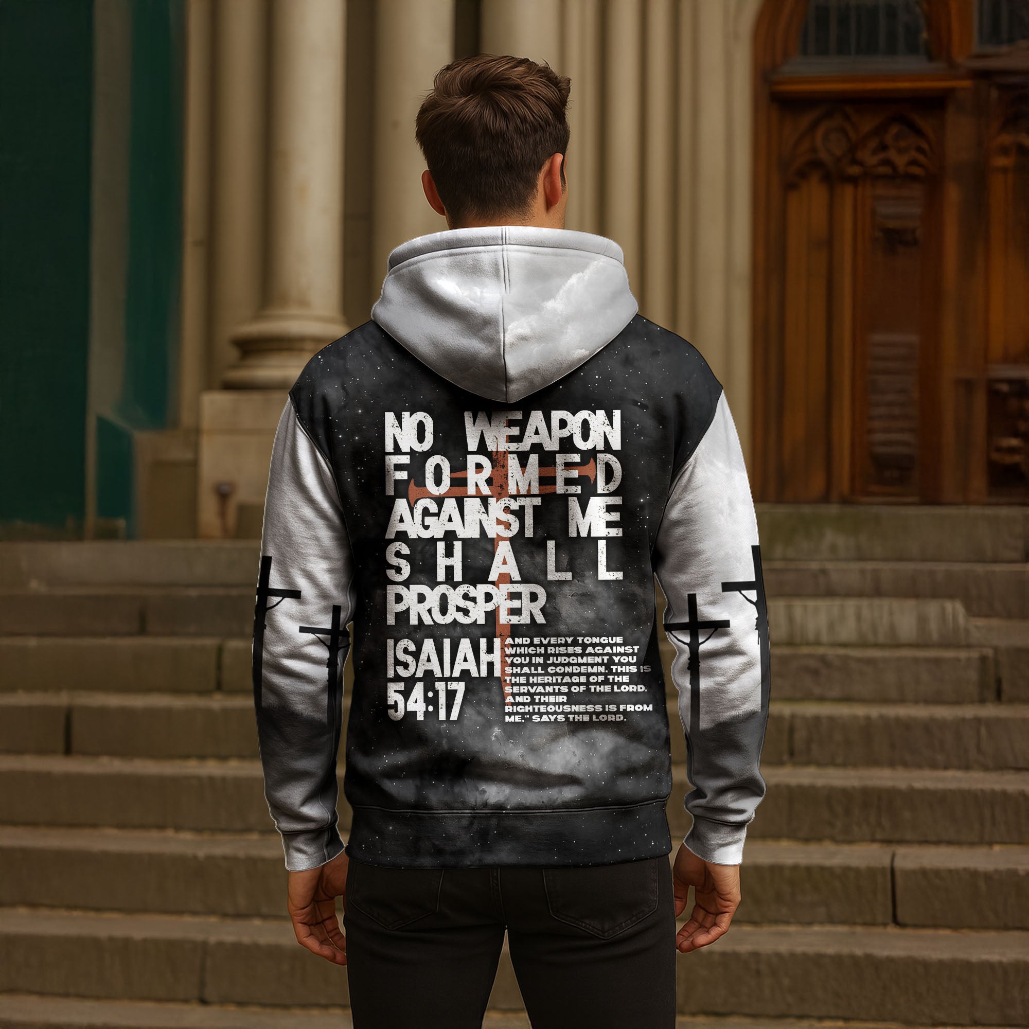 No Weapon Christian Hoodie