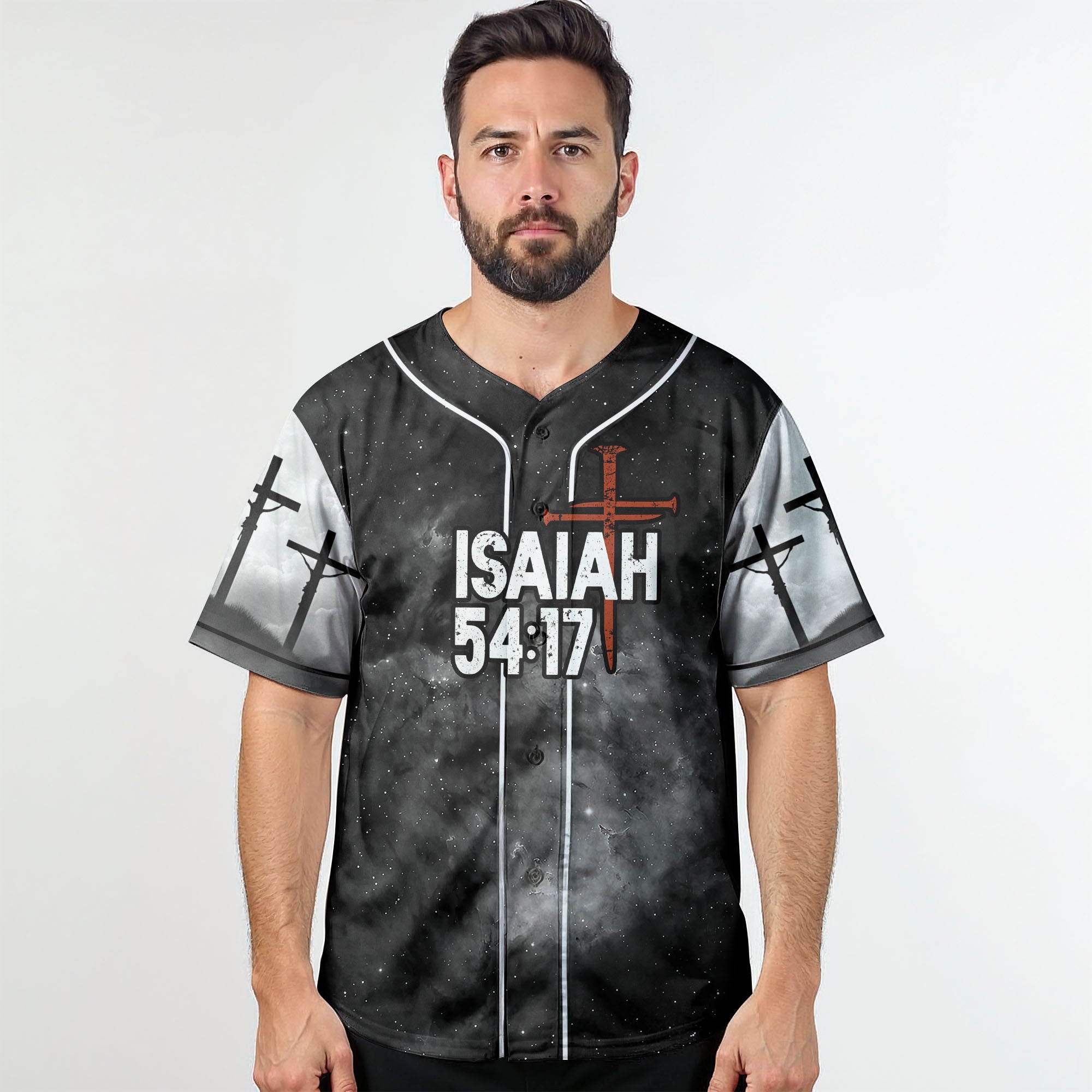 No Weapon Christian Baseball Jersey