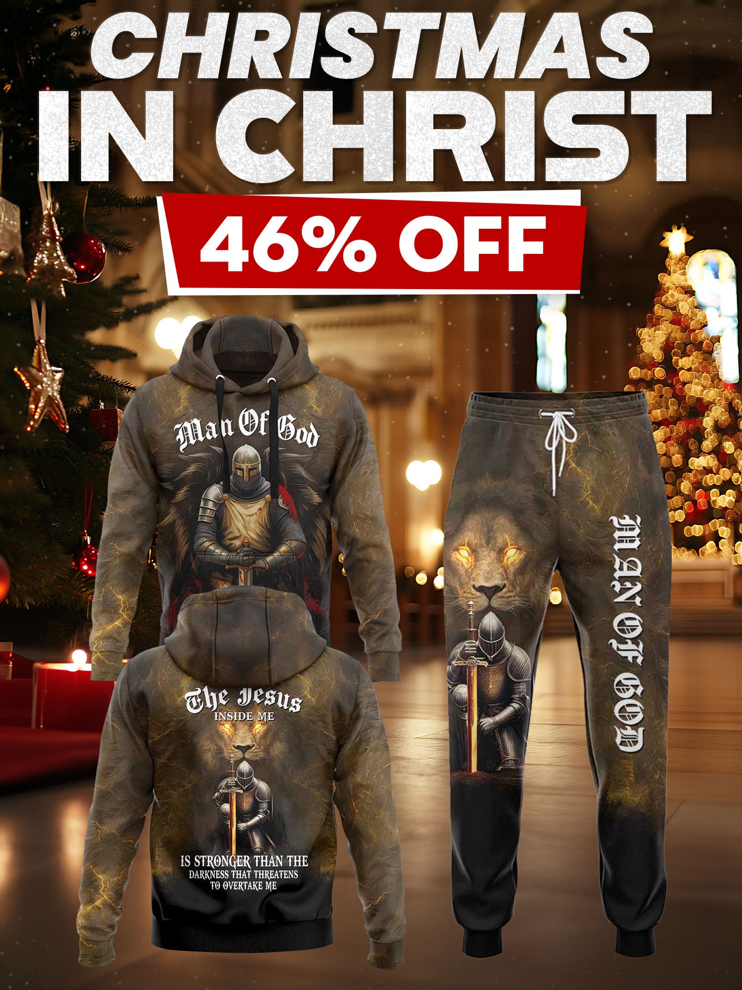 "Lionheart" Hoodie & Jogger Set