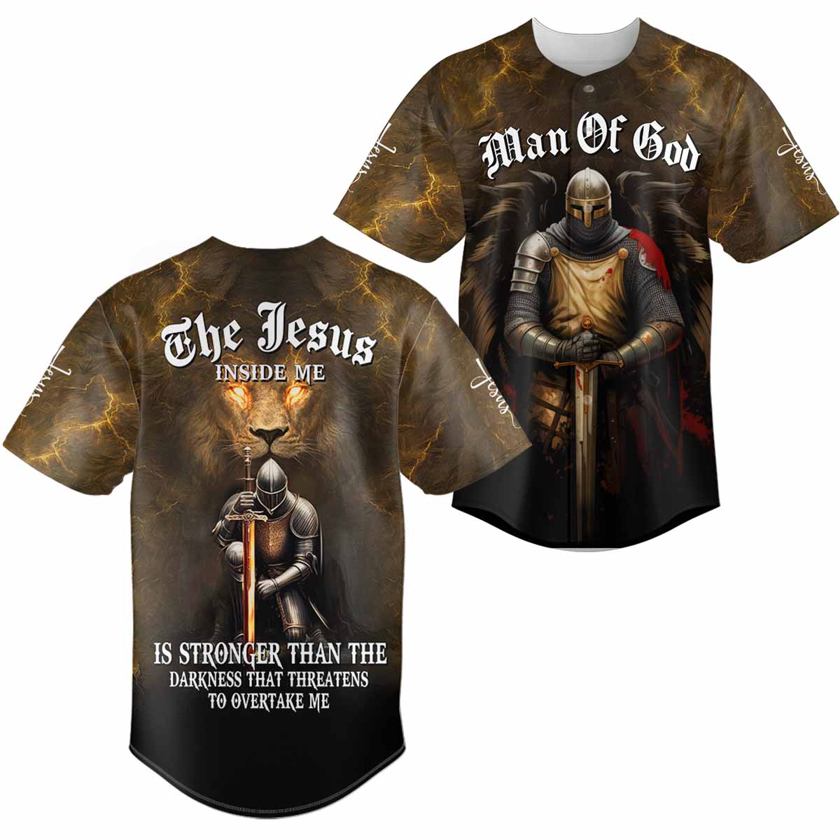 "Lionheart" Baseball Jersey