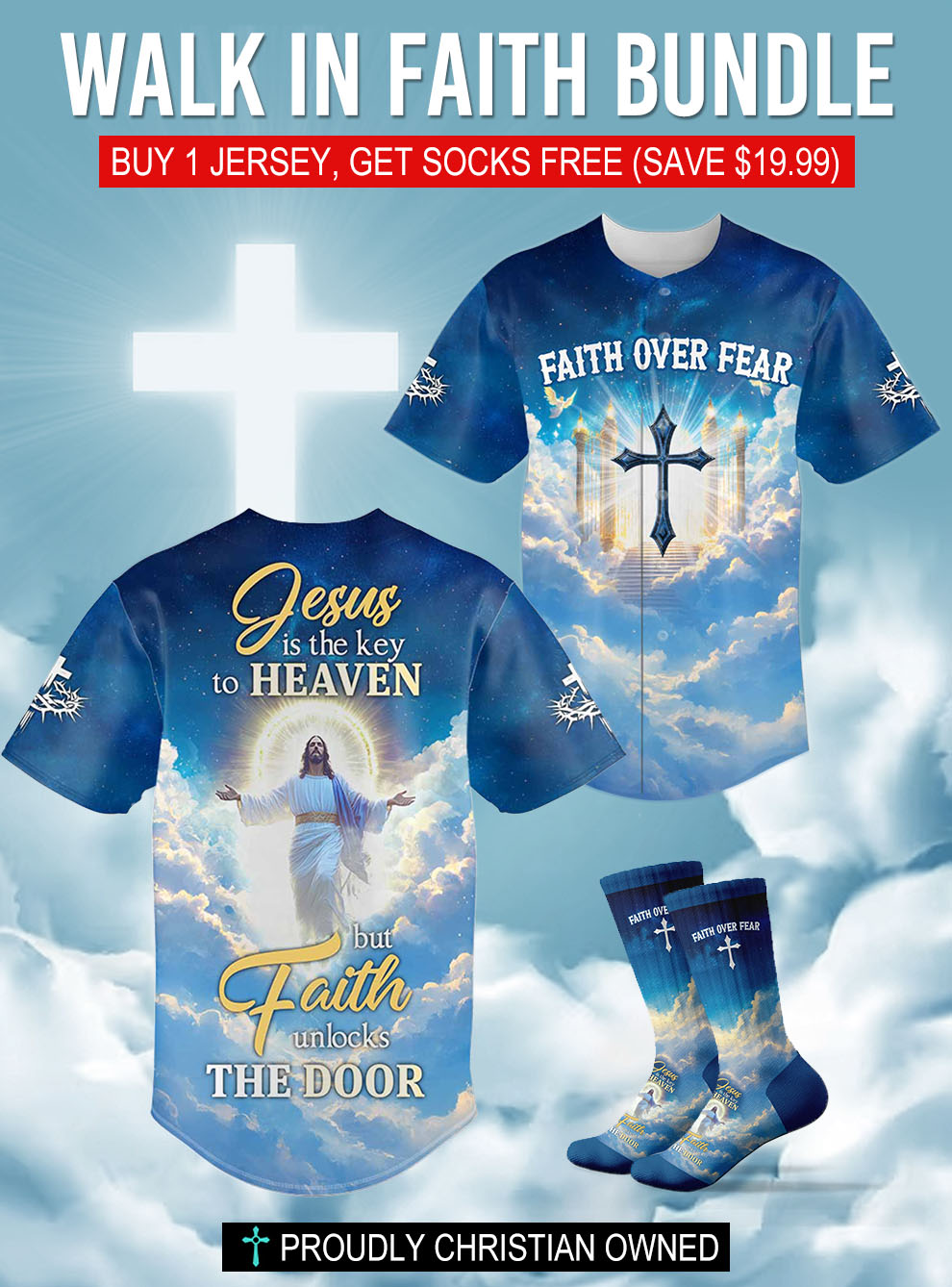 “Heaven’s Gate” Jersey & Socks Bundle