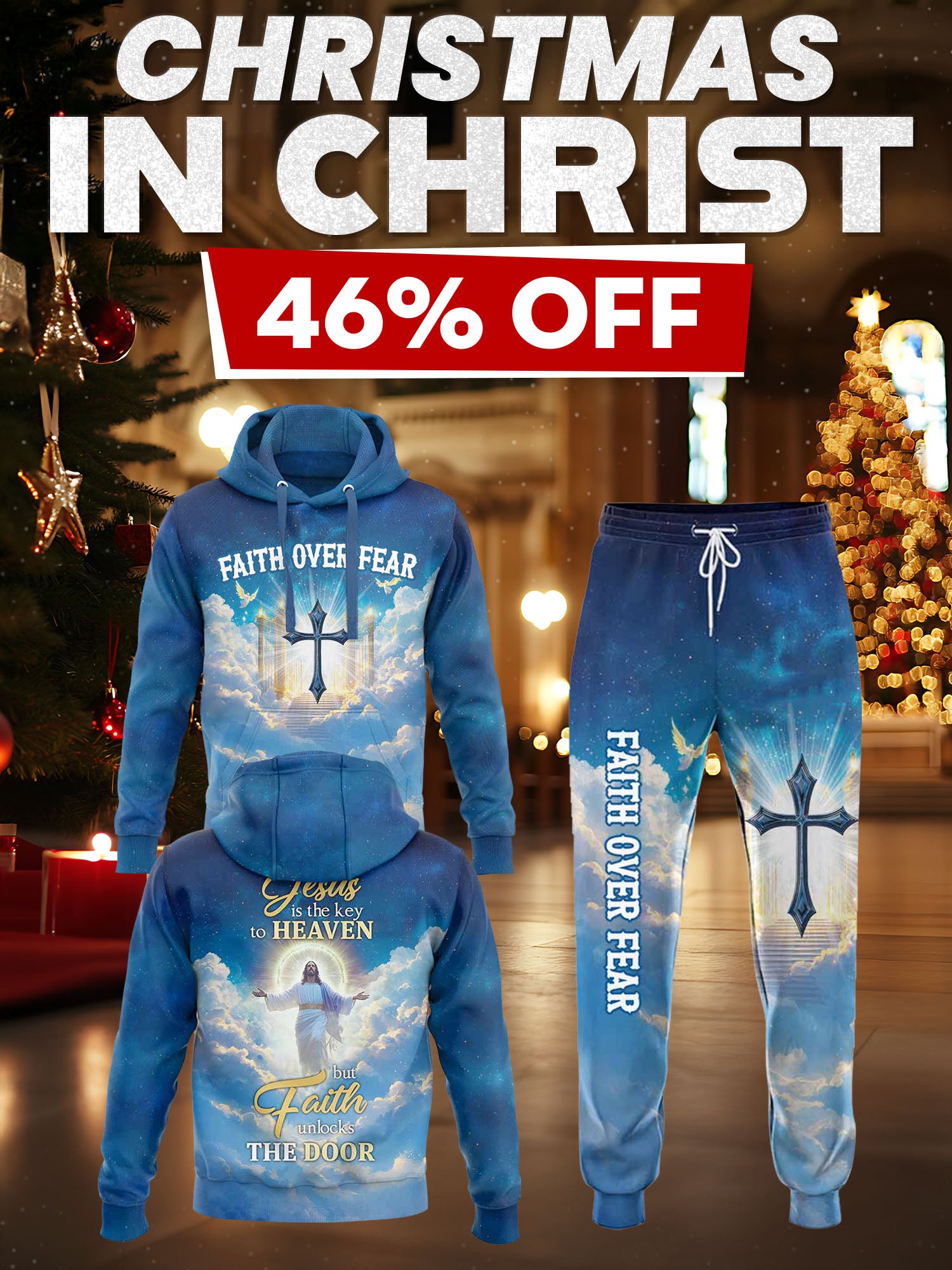 “Heaven’s Gate” Hoodie & Jogger Set