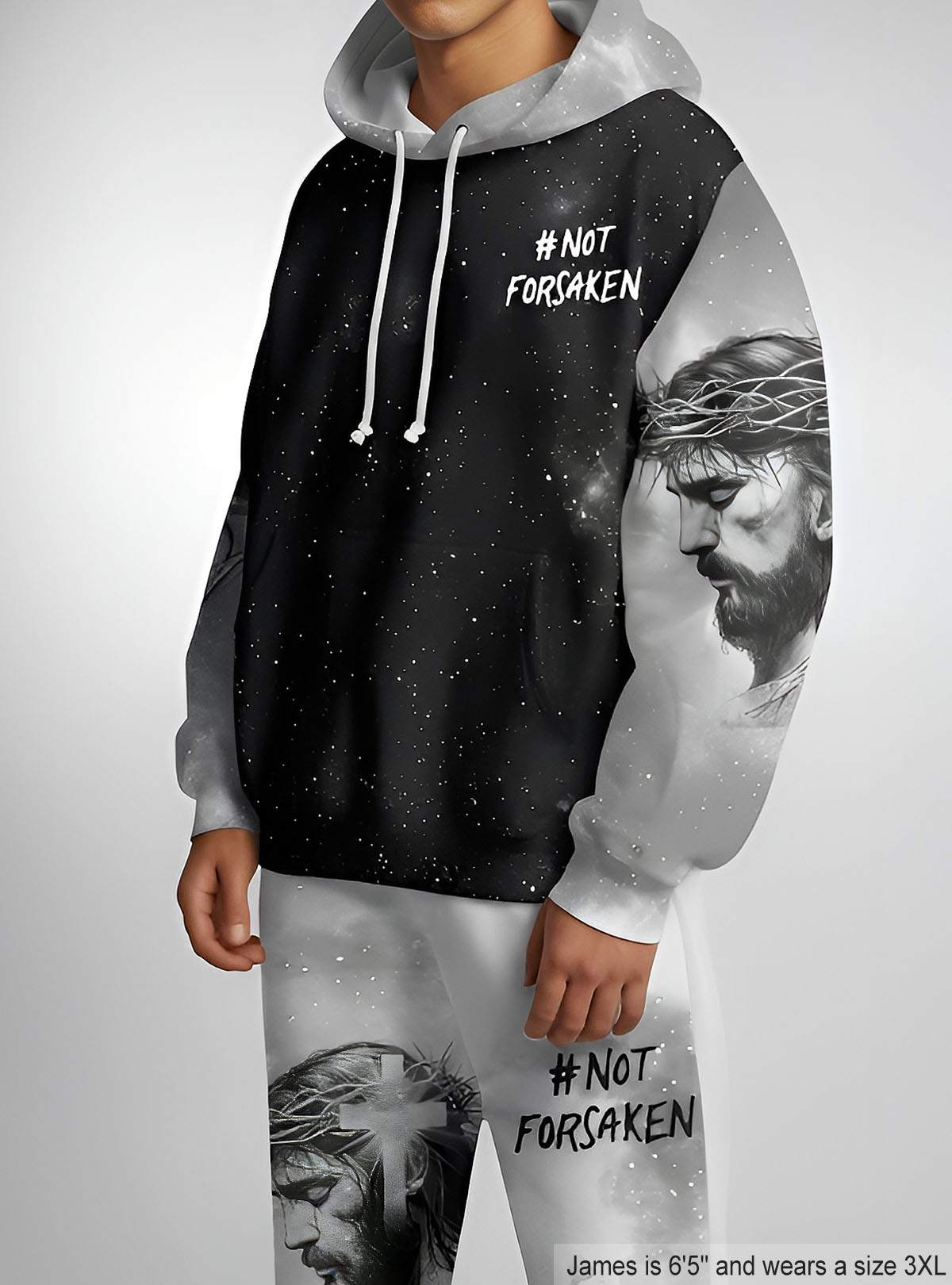 Not Forsaken Christian Hoodie