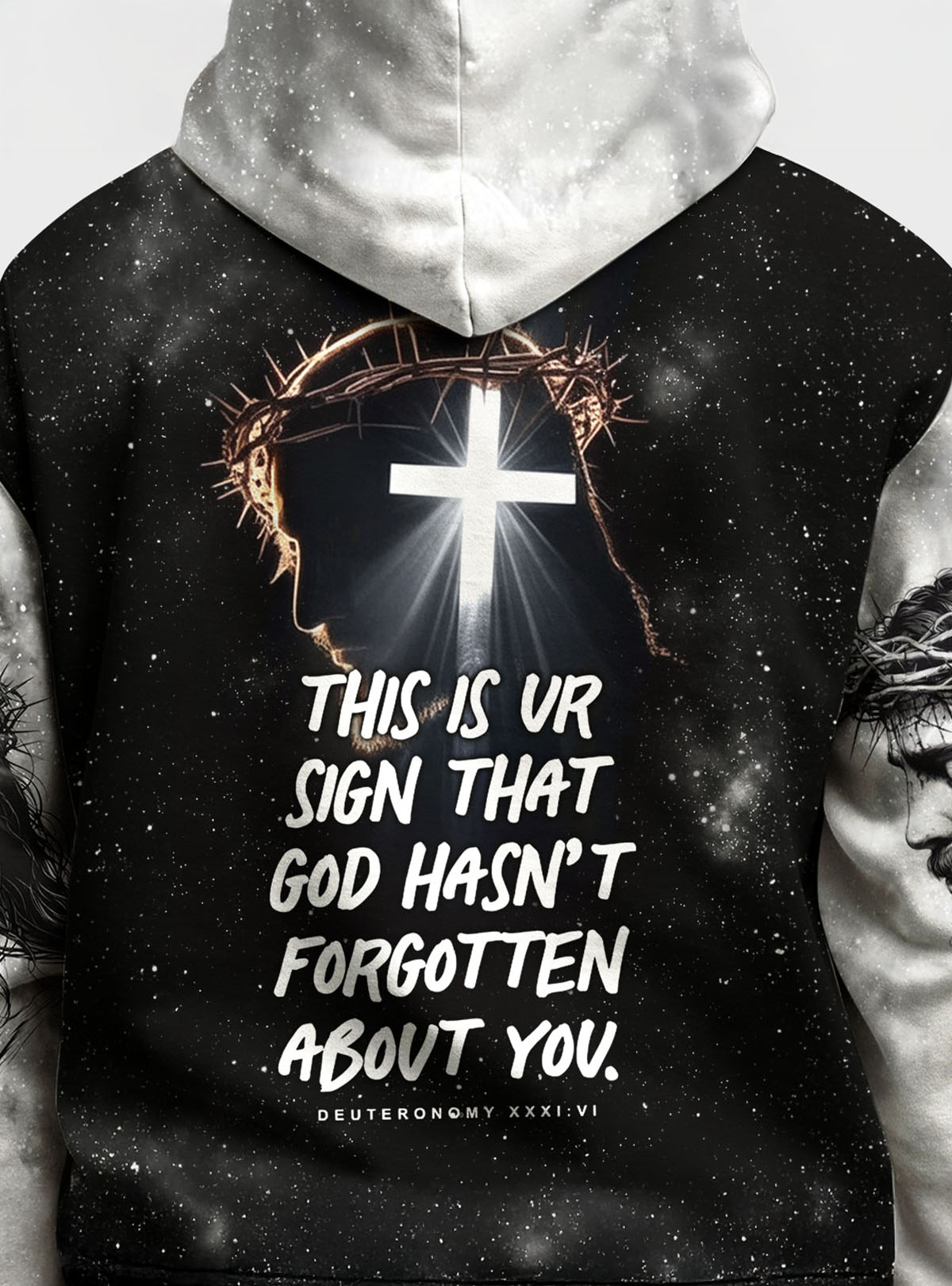 Not Forsaken Christian Hoodie