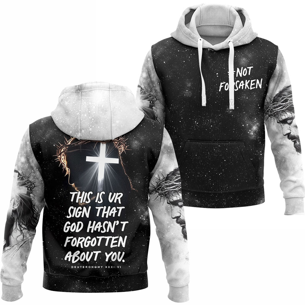 Not Forsaken Christian Hoodie