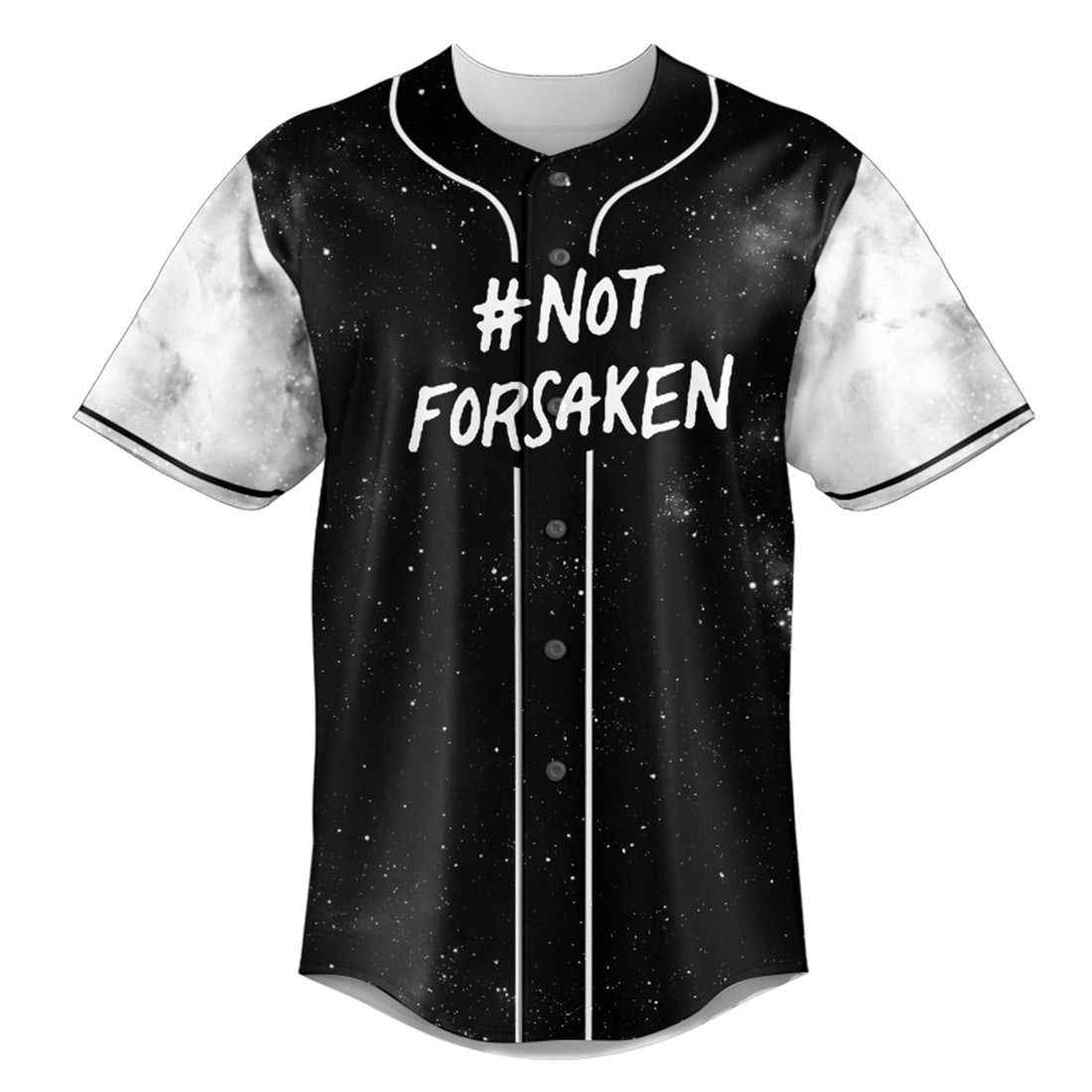 Not Forsaken Christian Baseball Jersey
