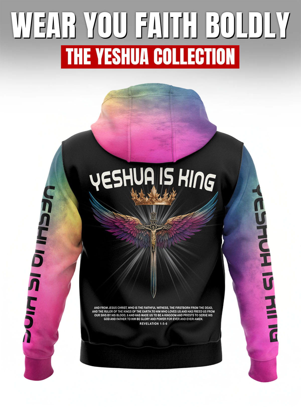 YESHUA Crown of Glory Hoodie & Jogger Set