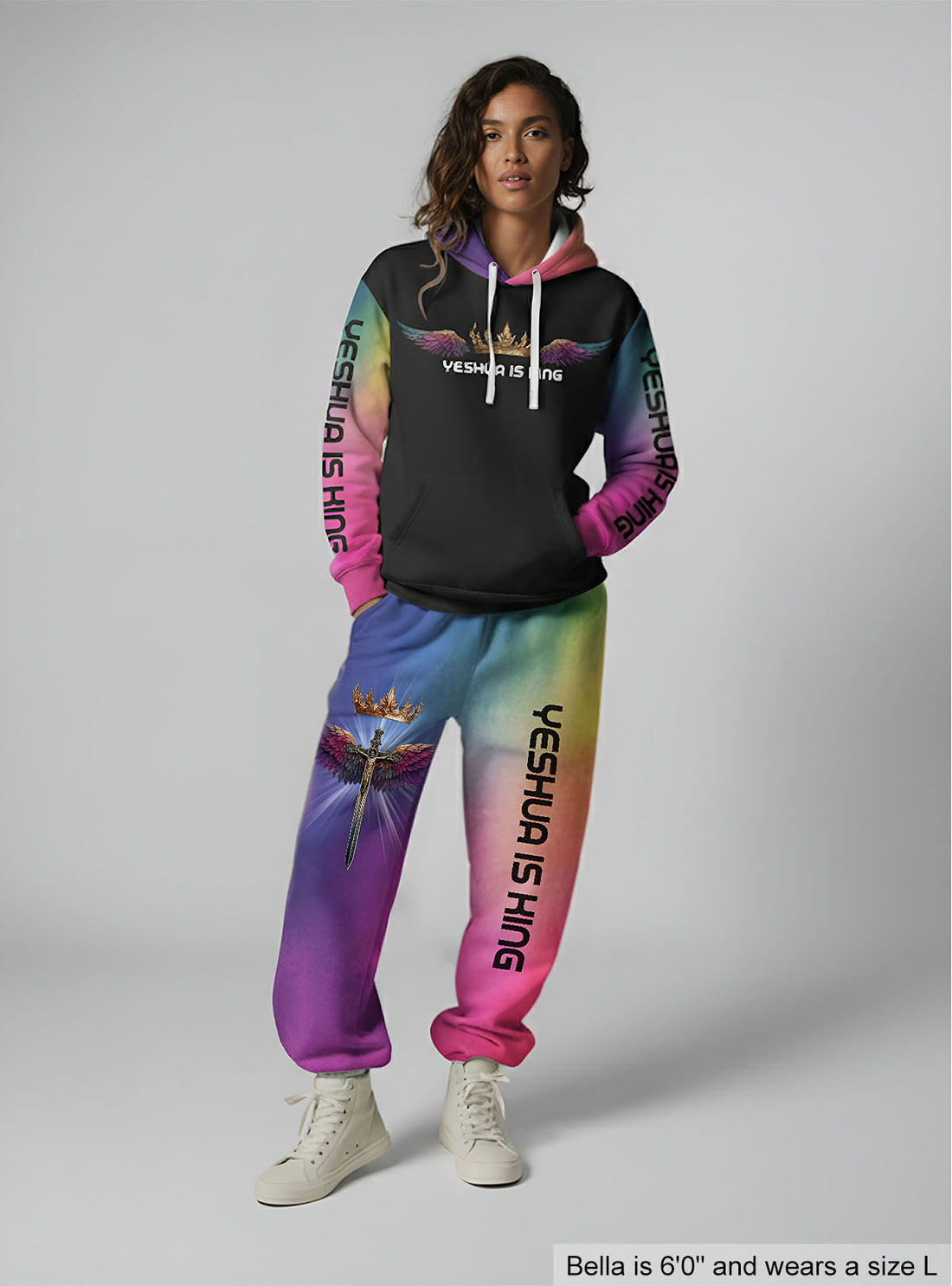 YESHUA Crown of Glory Hoodie & Jogger Set