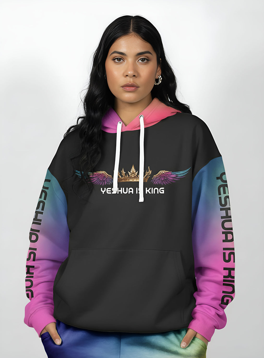 Christ Is King Christian Hoodie